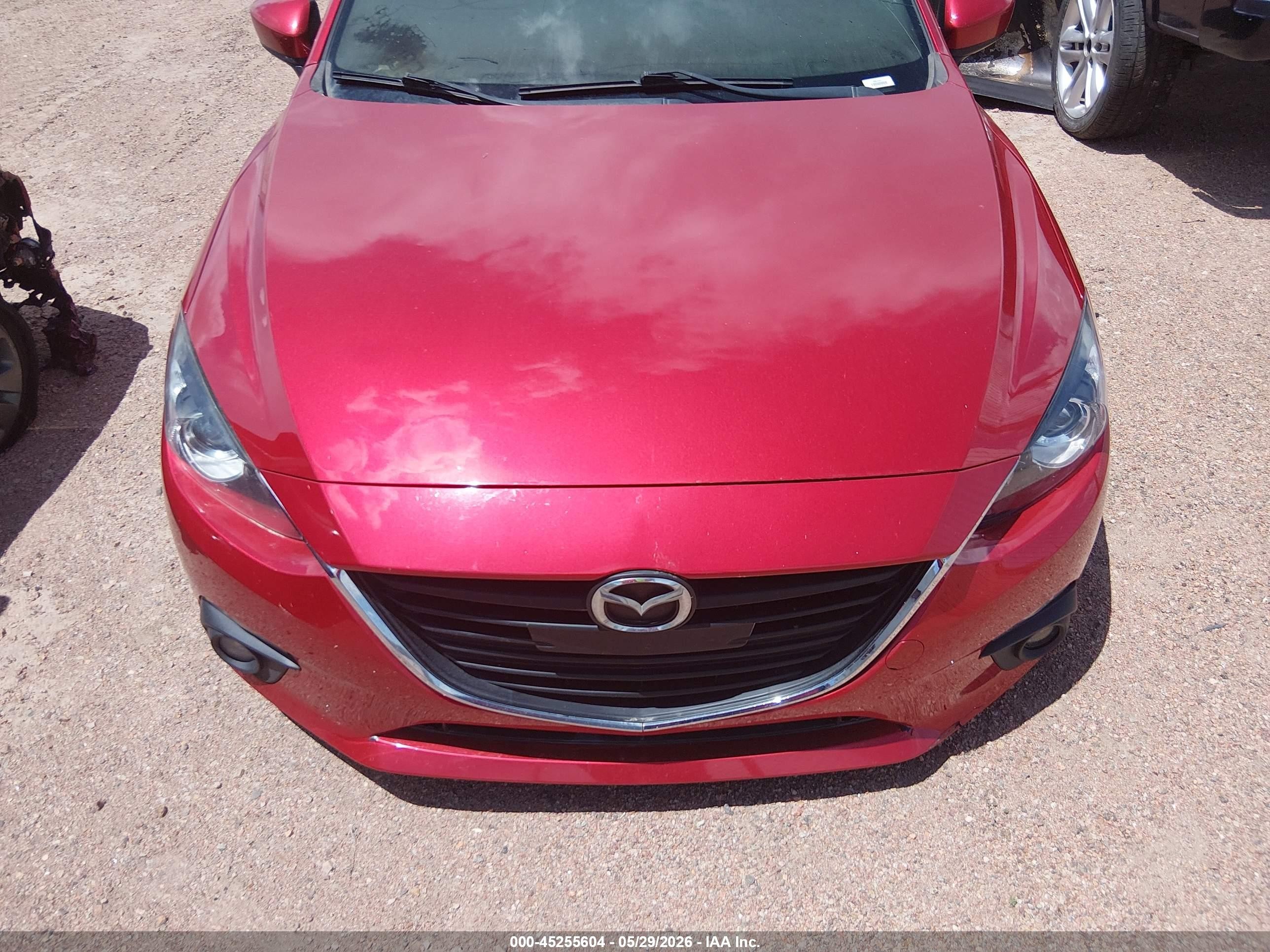 2015 Mazda Mazda3 I Grand Touring Red vin: 3MZBM1W72FM227264