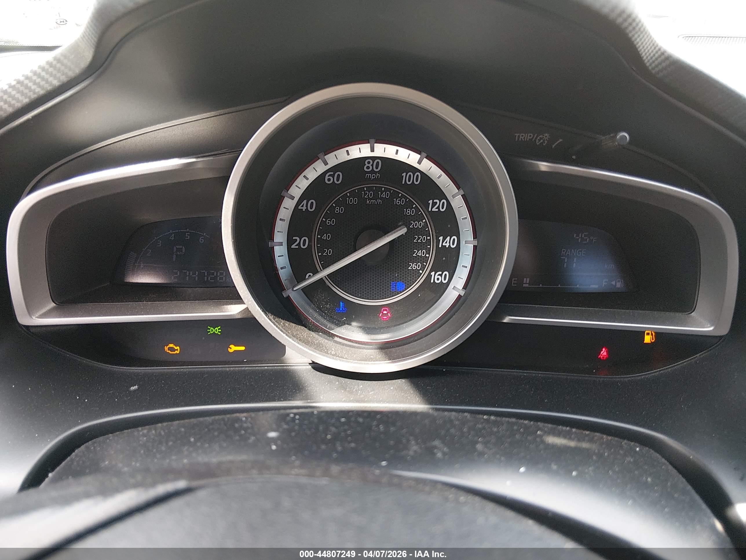 2015 Mazda Mazda3 I Grand Touring Белый vin: 3MZBM1W75FM143553