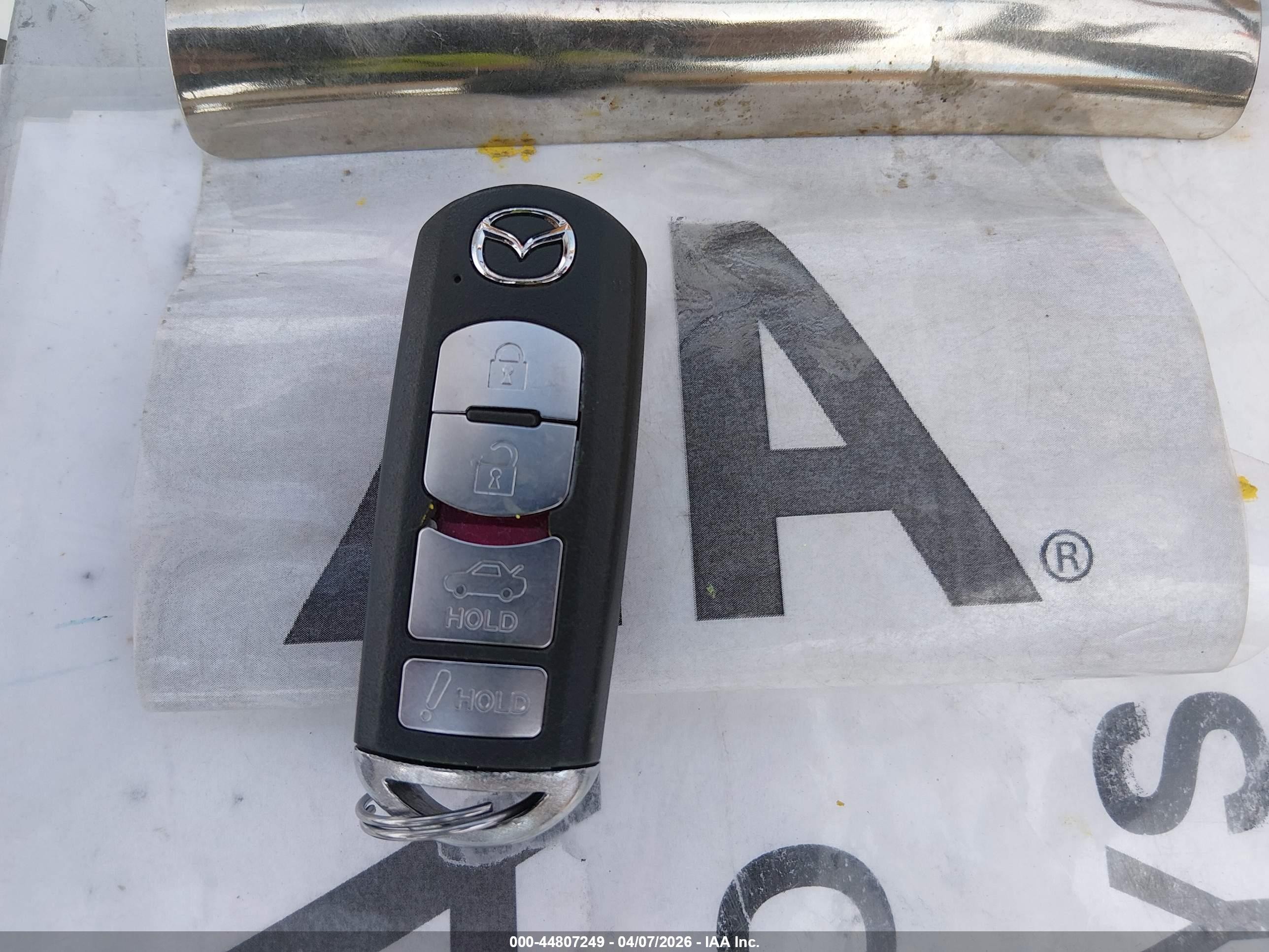 2015 Mazda Mazda3 I Grand Touring Белый vin: 3MZBM1W75FM143553