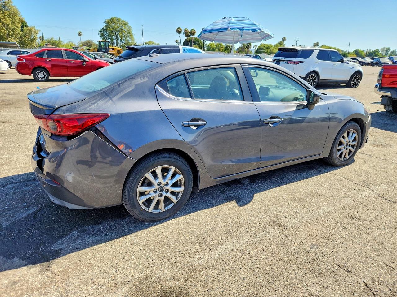 2014 Mazda 3 Grand Touring Gray vin: 3MZBM1W76EM116845
