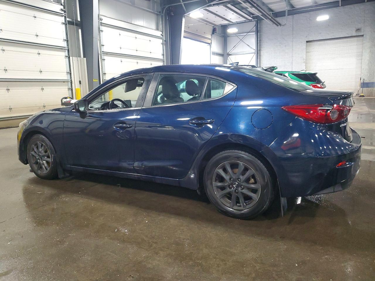 2015 Mazda 3 Grand Touring Blue vin: 3MZBM1W76FM149782