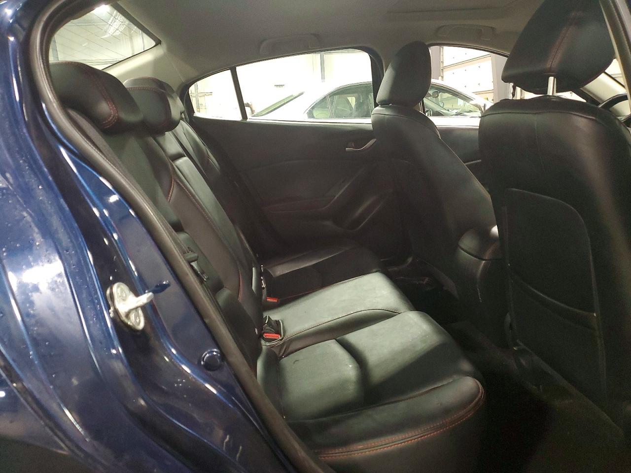 2015 Mazda 3 Grand Touring Blue vin: 3MZBM1W76FM149782