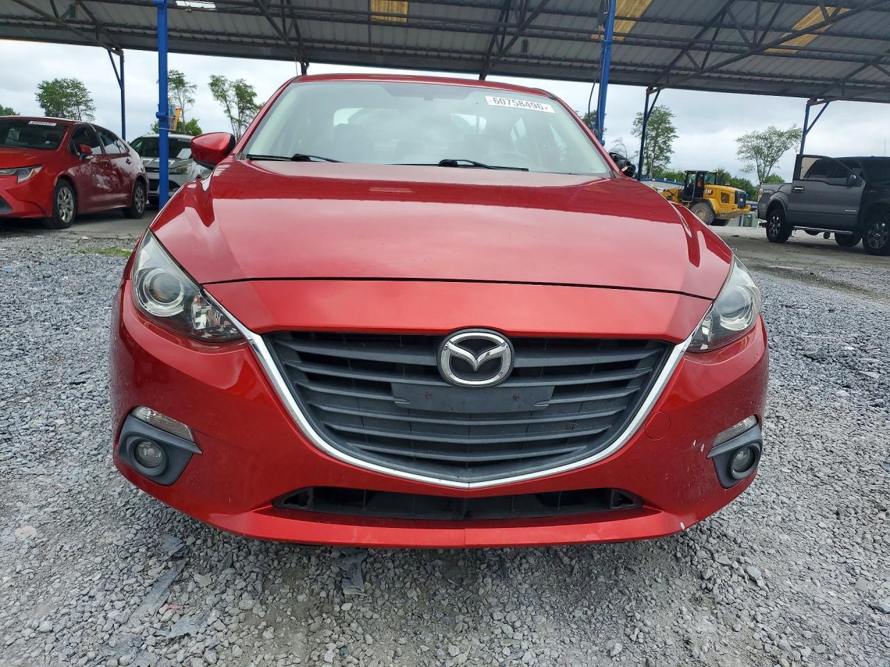 2015 Mazda 3 Grand Touring Red vin: 3MZBM1W76FM159924