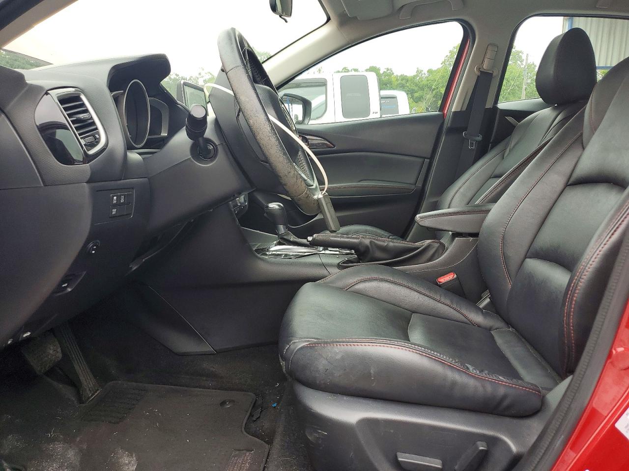 2015 Mazda 3 Grand Touring Red vin: 3MZBM1W76FM159924