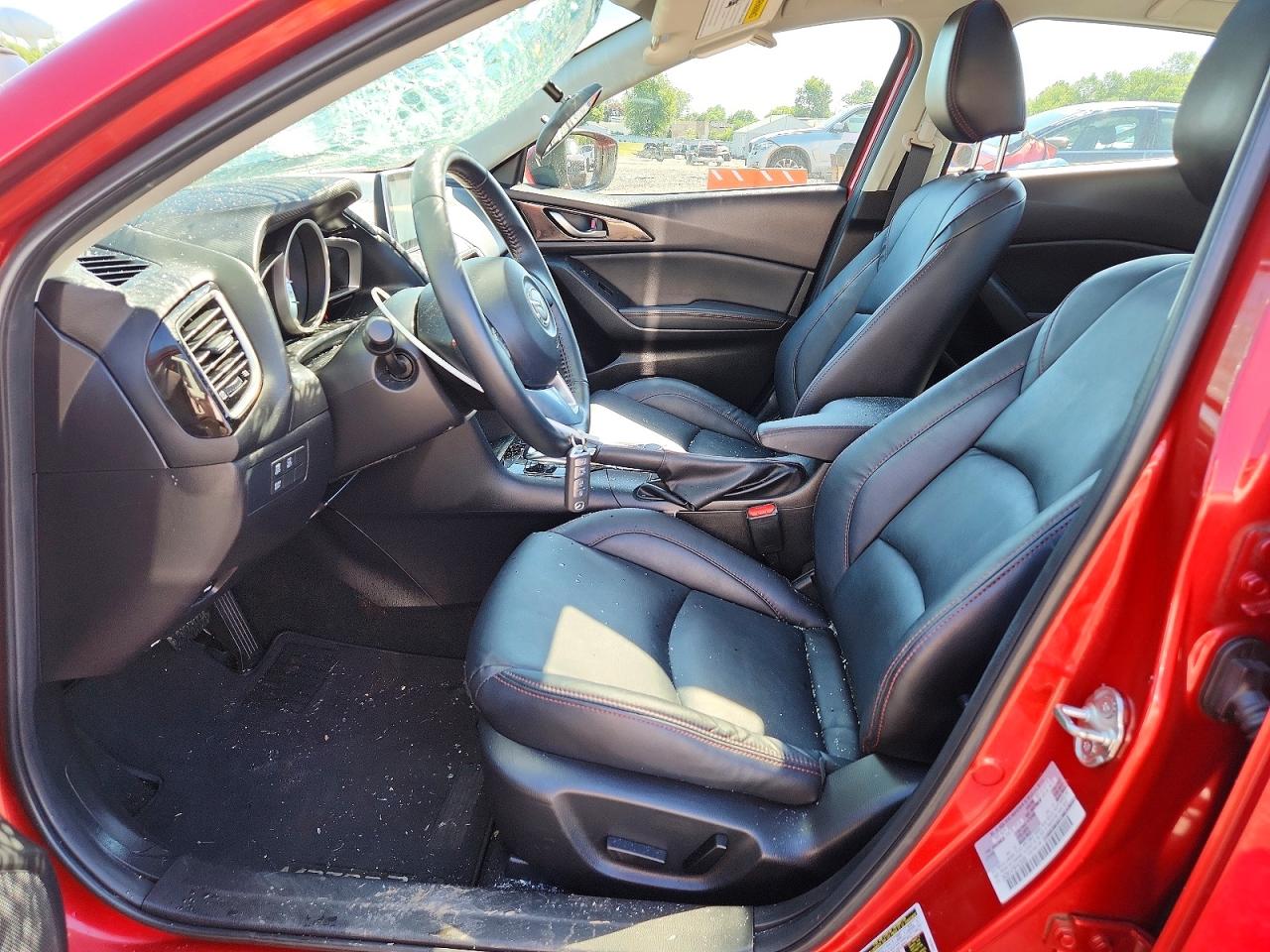 2015 Mazda 3 Grand Touring Красный vin: 3MZBM1W76FM233066