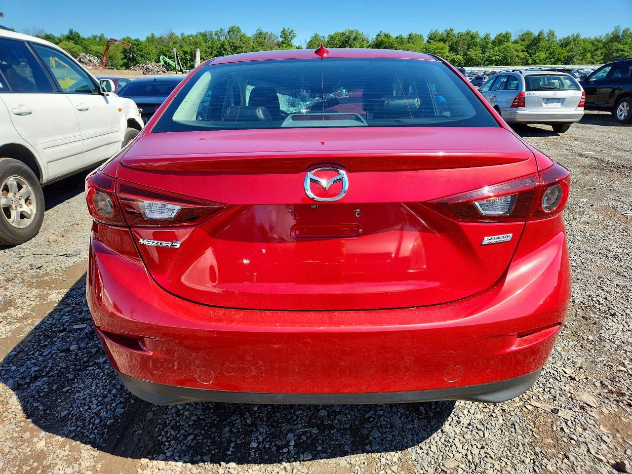 2015 Mazda 3 Grand Touring Красный vin: 3MZBM1W76FM233066