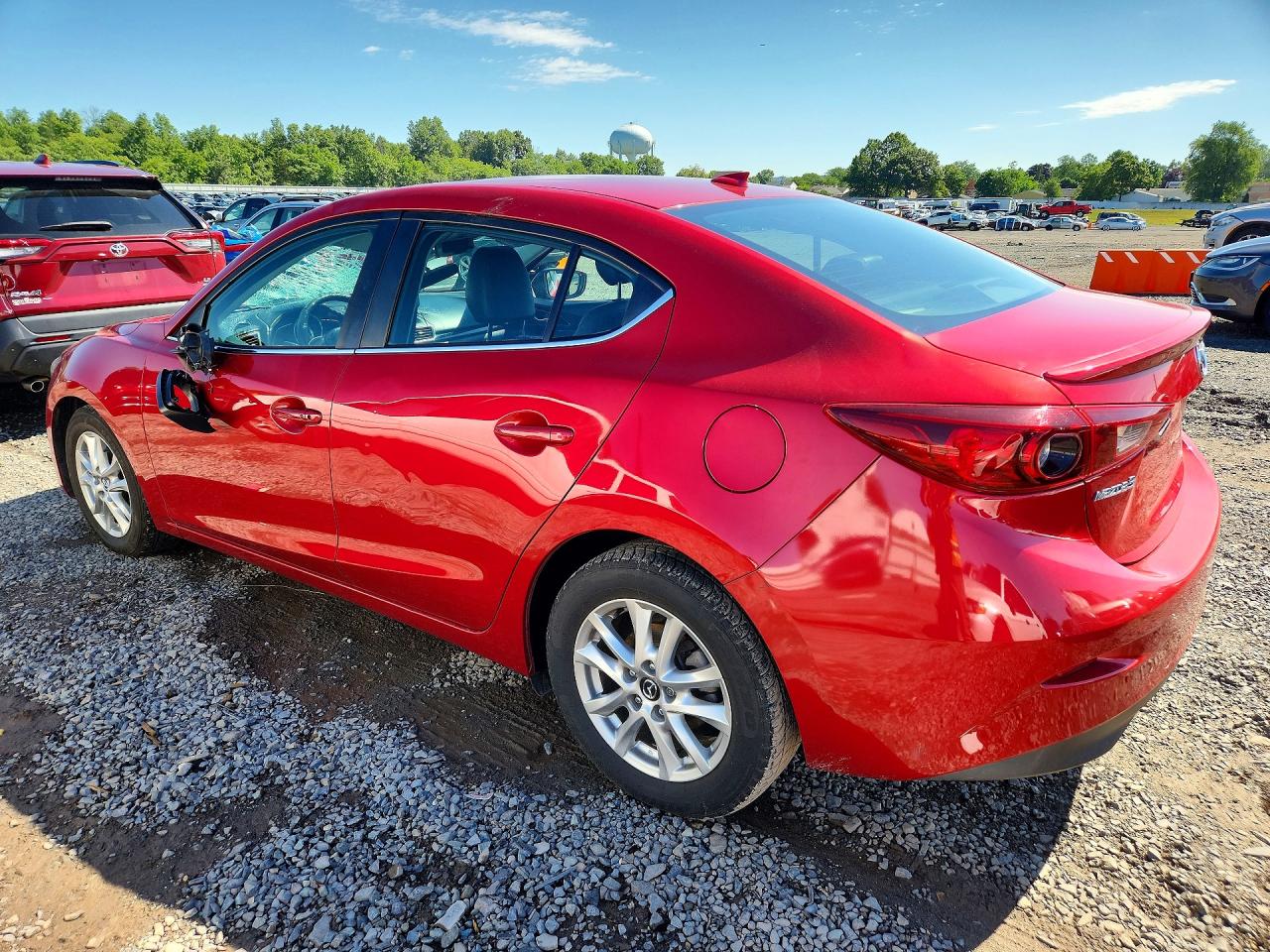 2015 Mazda 3 Grand Touring Красный vin: 3MZBM1W76FM233066