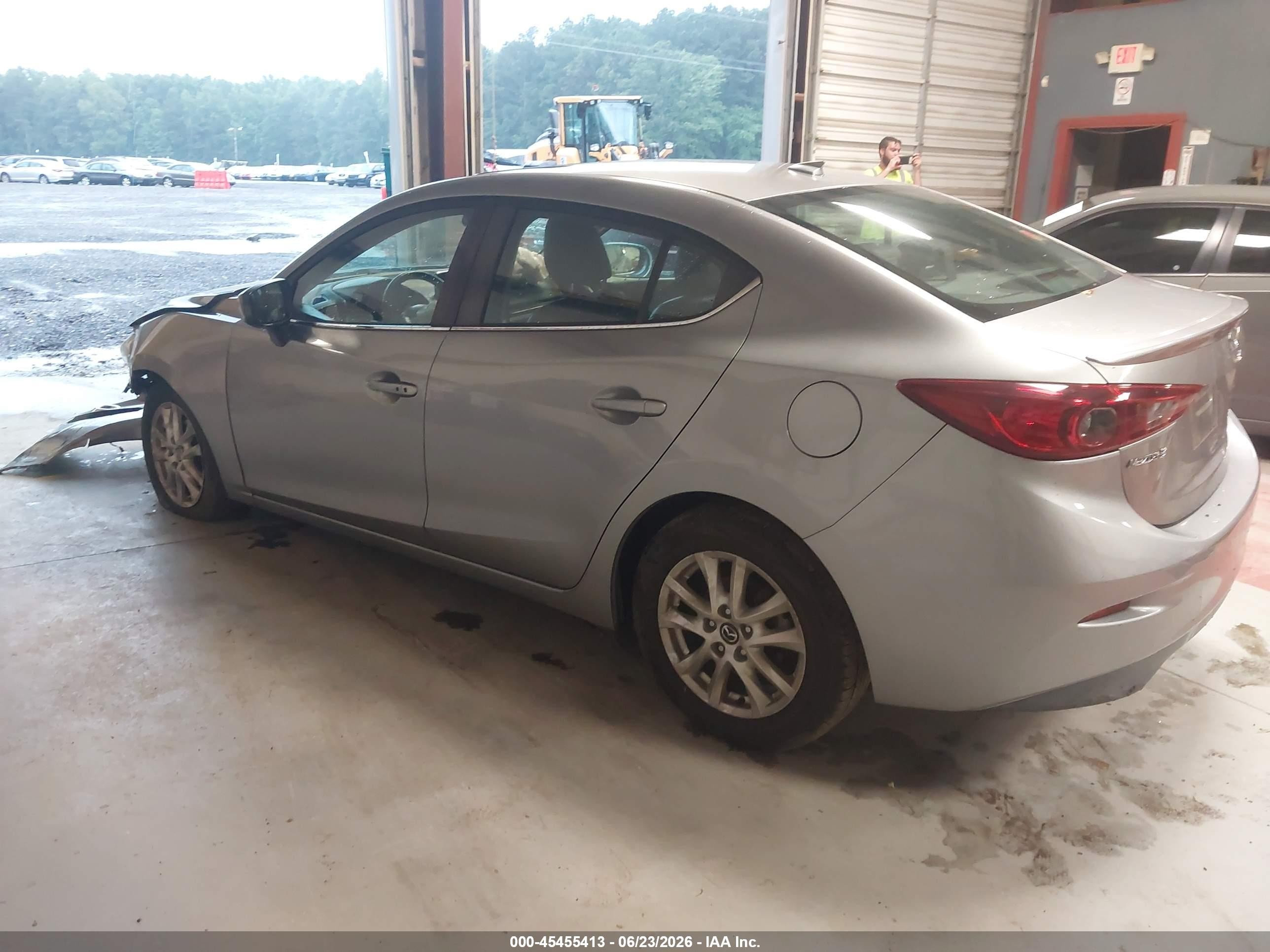 2014 Mazda Mazda3 I Grand Touring Gray vin: 3MZBM1W77EM122864