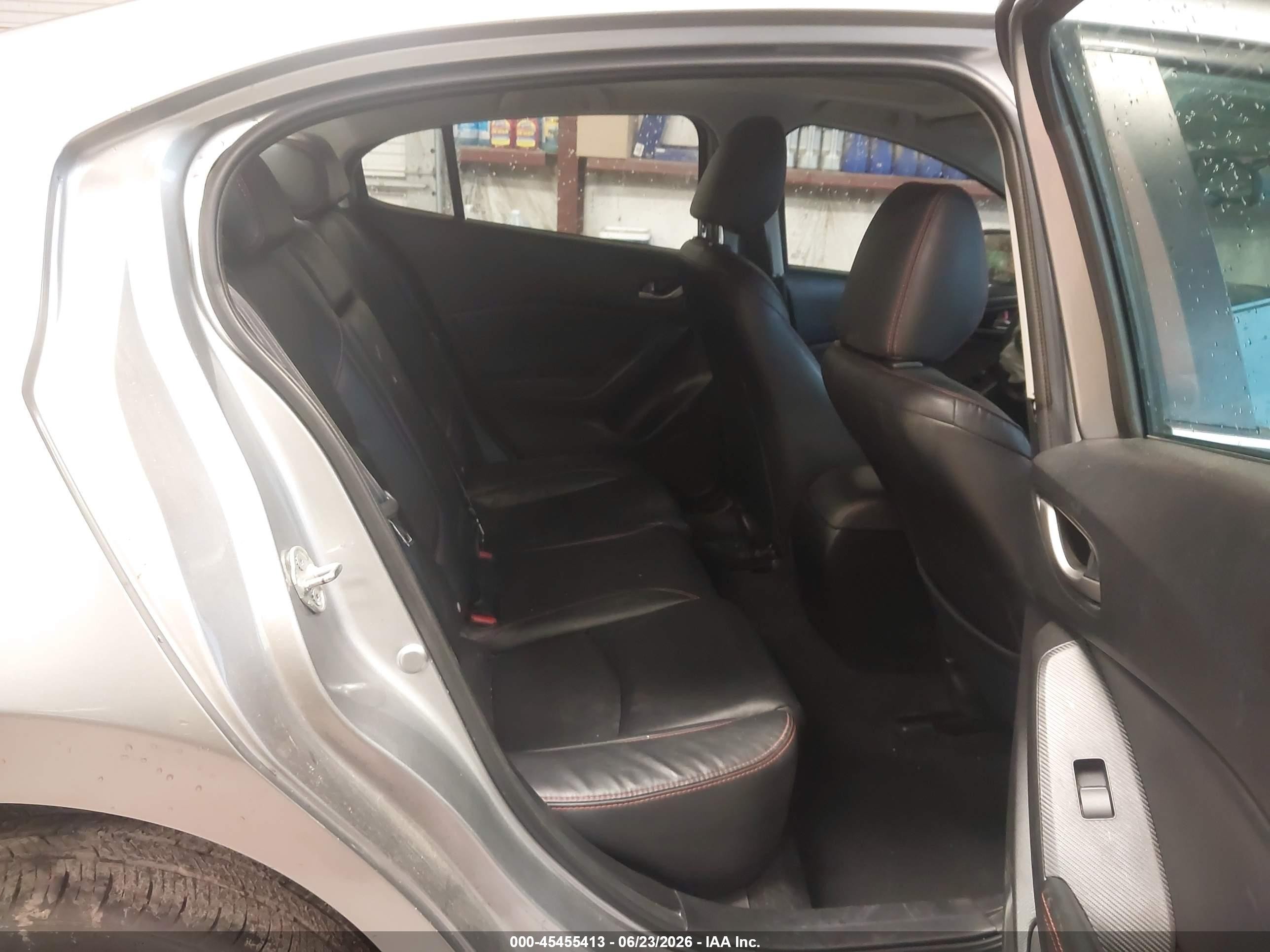 2014 Mazda Mazda3 I Grand Touring Gray vin: 3MZBM1W77EM122864
