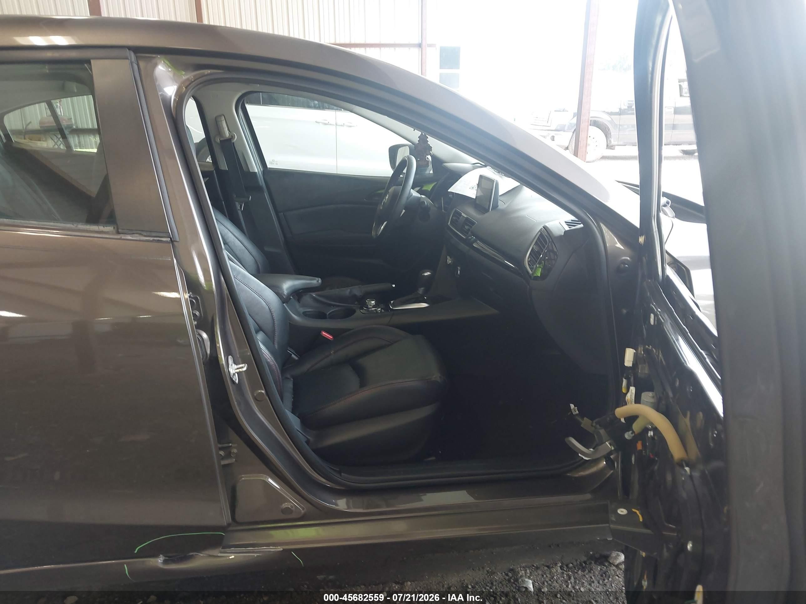 2014 Mazda Mazda3 I Grand Touring Gray vin: 3MZBM1W78EM113316