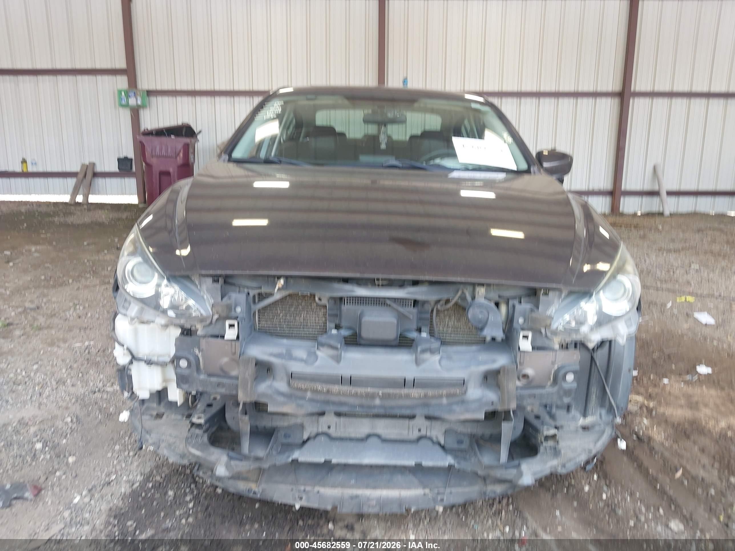 2014 Mazda Mazda3 I Grand Touring Gray vin: 3MZBM1W78EM113316