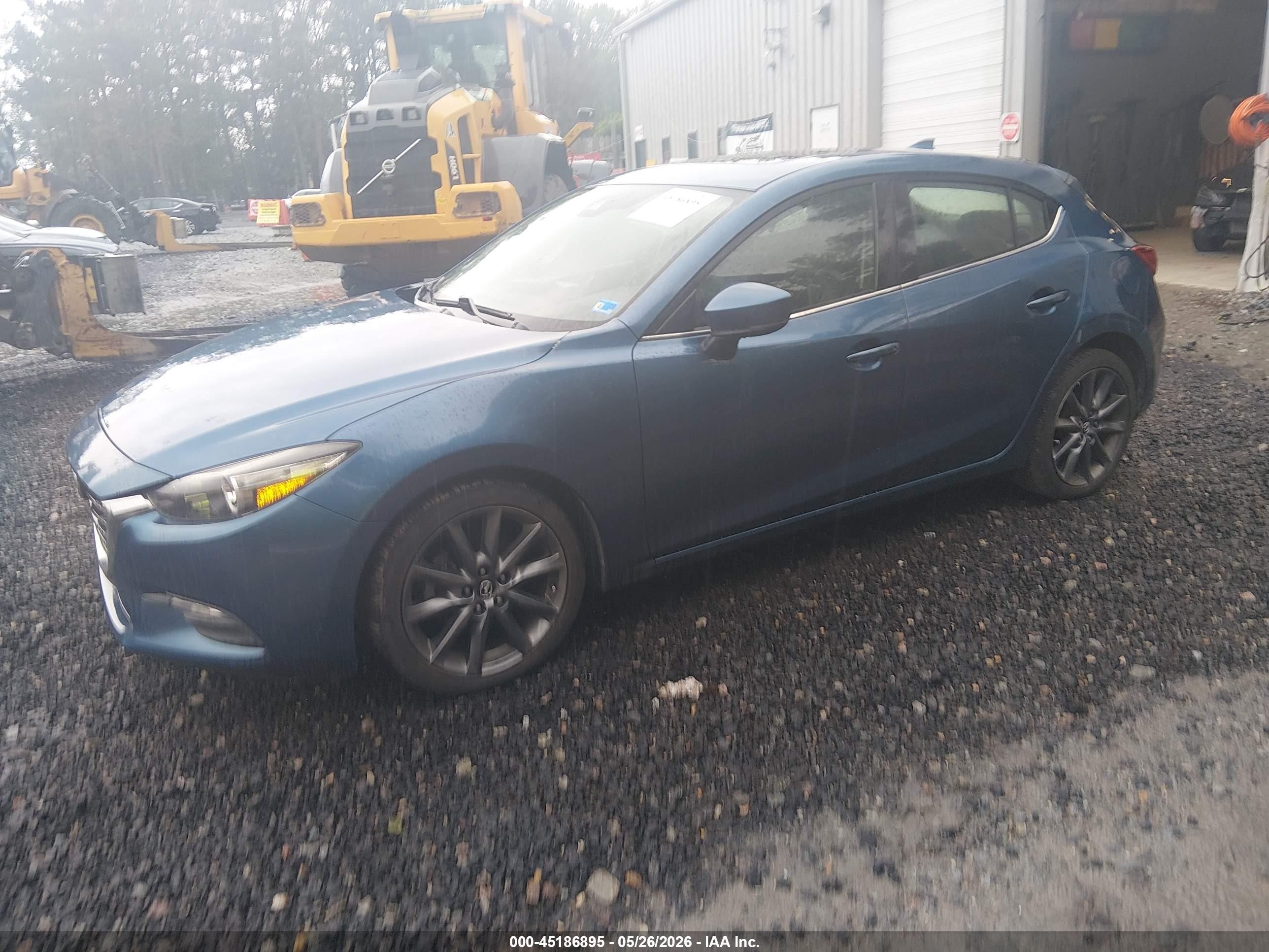 2018 Mazda Mazda3 Touring Синий vin: 3MZBN1L33JM274102
