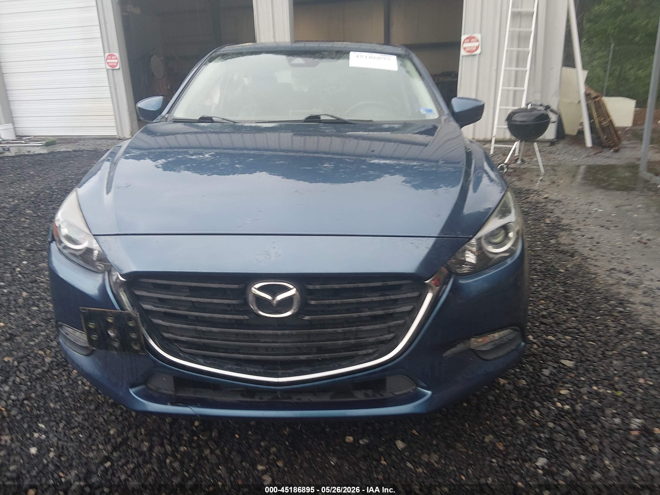 2018 Mazda Mazda3 Touring Синий vin: 3MZBN1L33JM274102