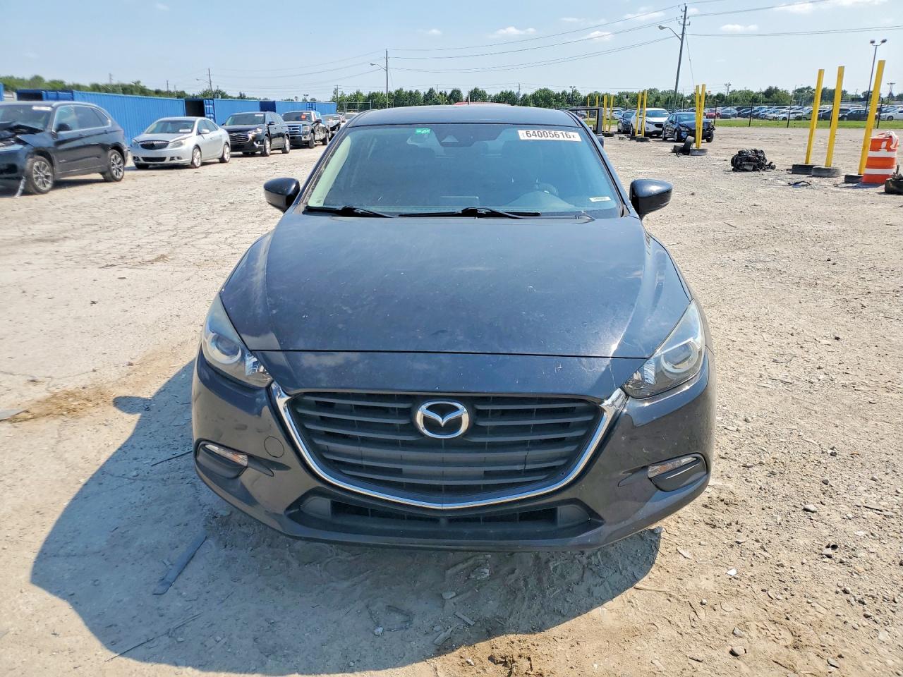 2018 Mazda 3 Touring Charcoal vin: 3MZBN1L37JM233925