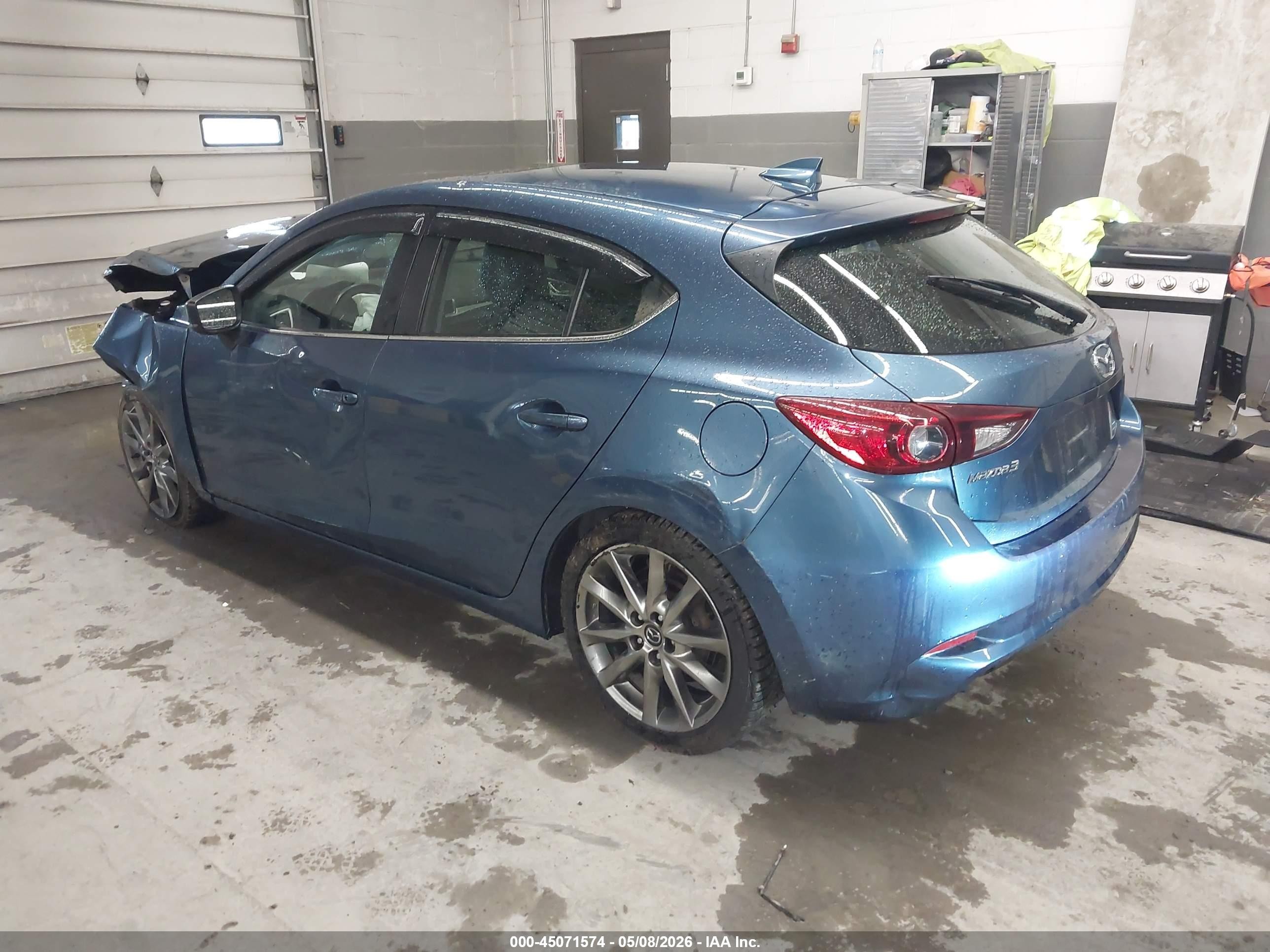 2018 Mazda Mazda3 Touring Синий vin: 3MZBN1L37JM239322