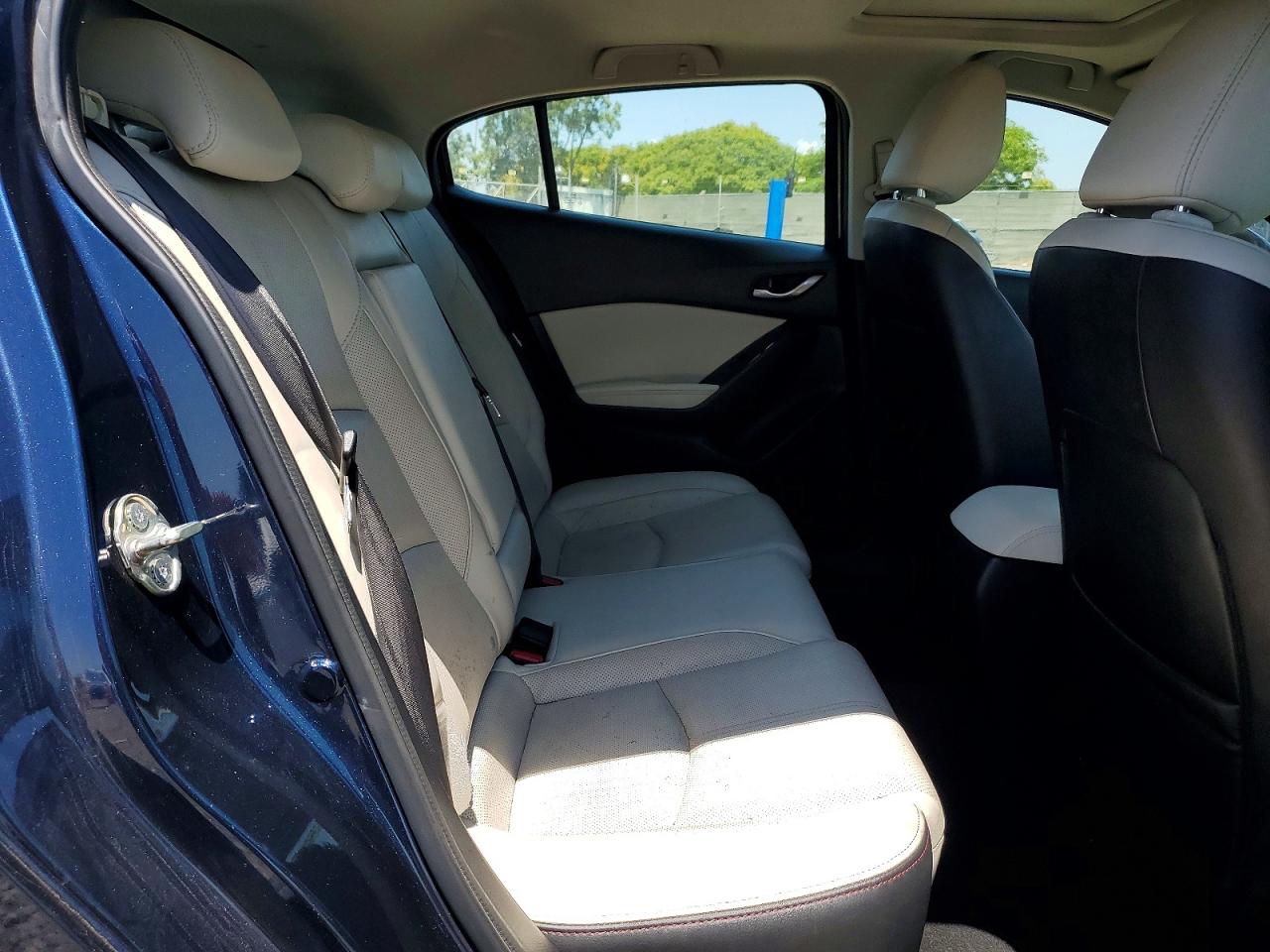 2018 Mazda 3 Grand Touring Blue vin: 3MZBN1M38JM273221