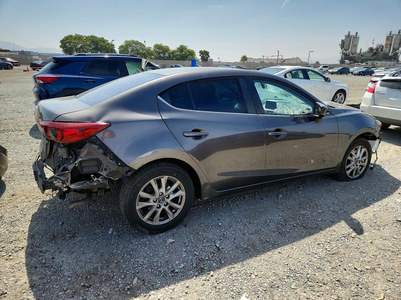 2017 Mazda 3 Sport Серый vin: 3MZBN1U76HM107325