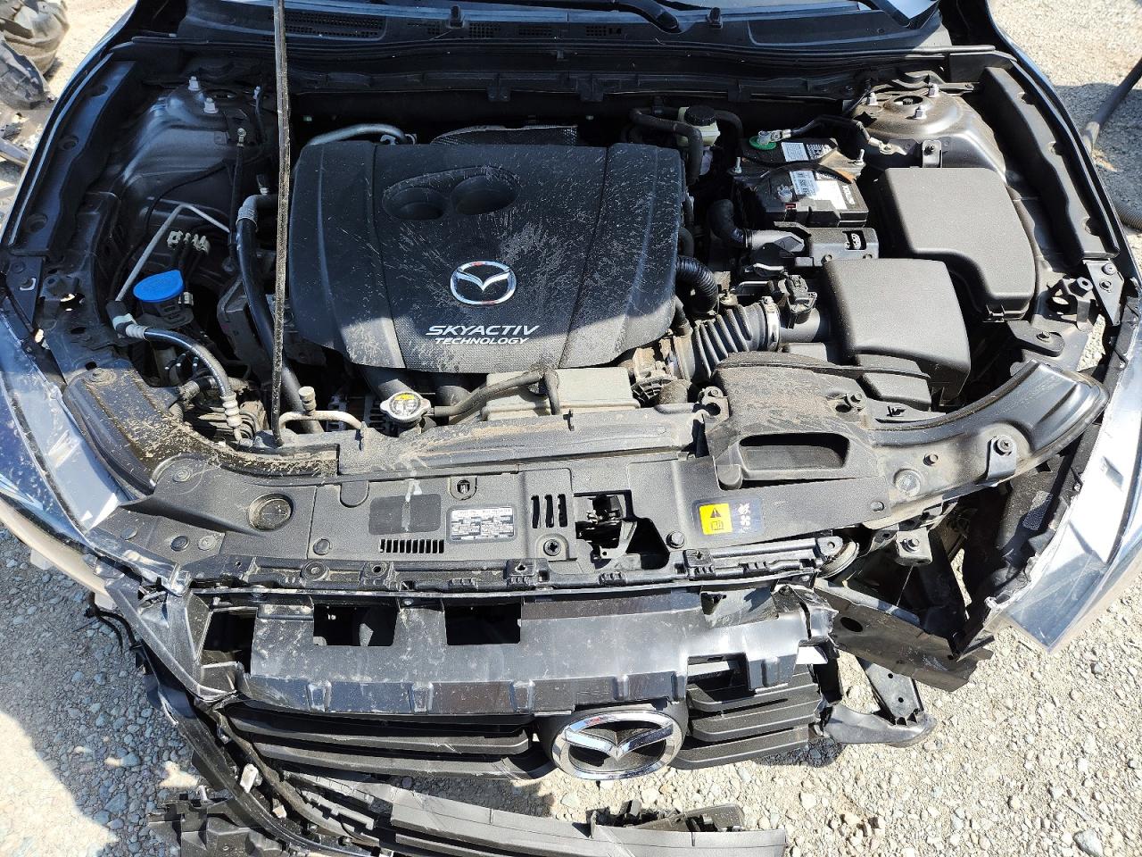 2017 Mazda 3 Sport Серый vin: 3MZBN1U76HM107325