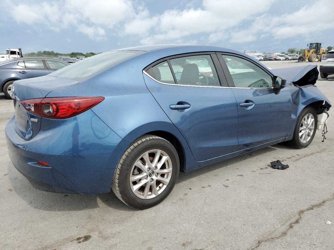 2018 Mazda 3 Sport Blue vin: 3MZBN1U7XJM161782
