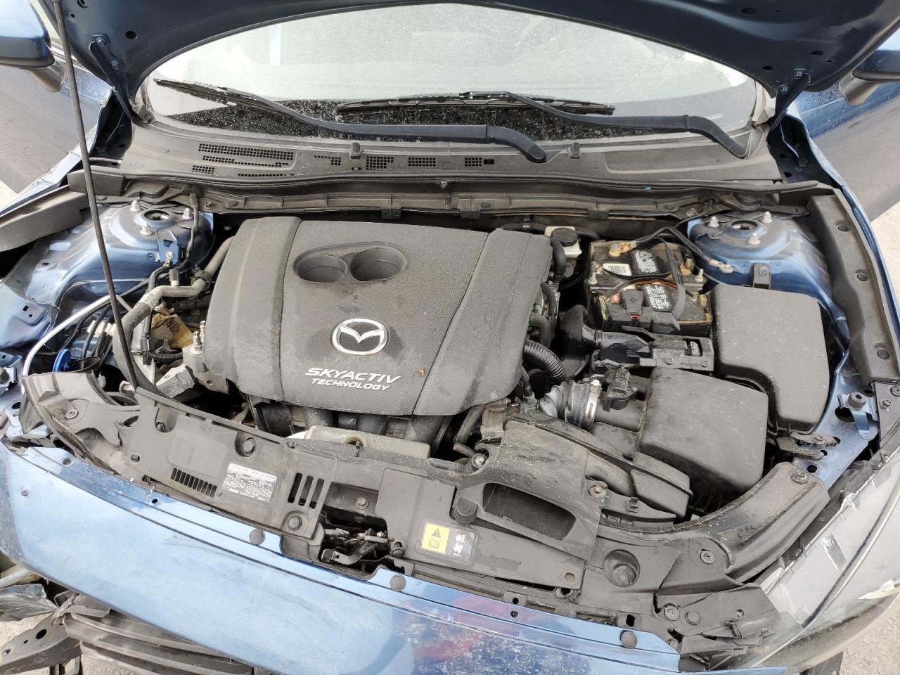 2018 Mazda 3 Sport Blue vin: 3MZBN1U7XJM161782