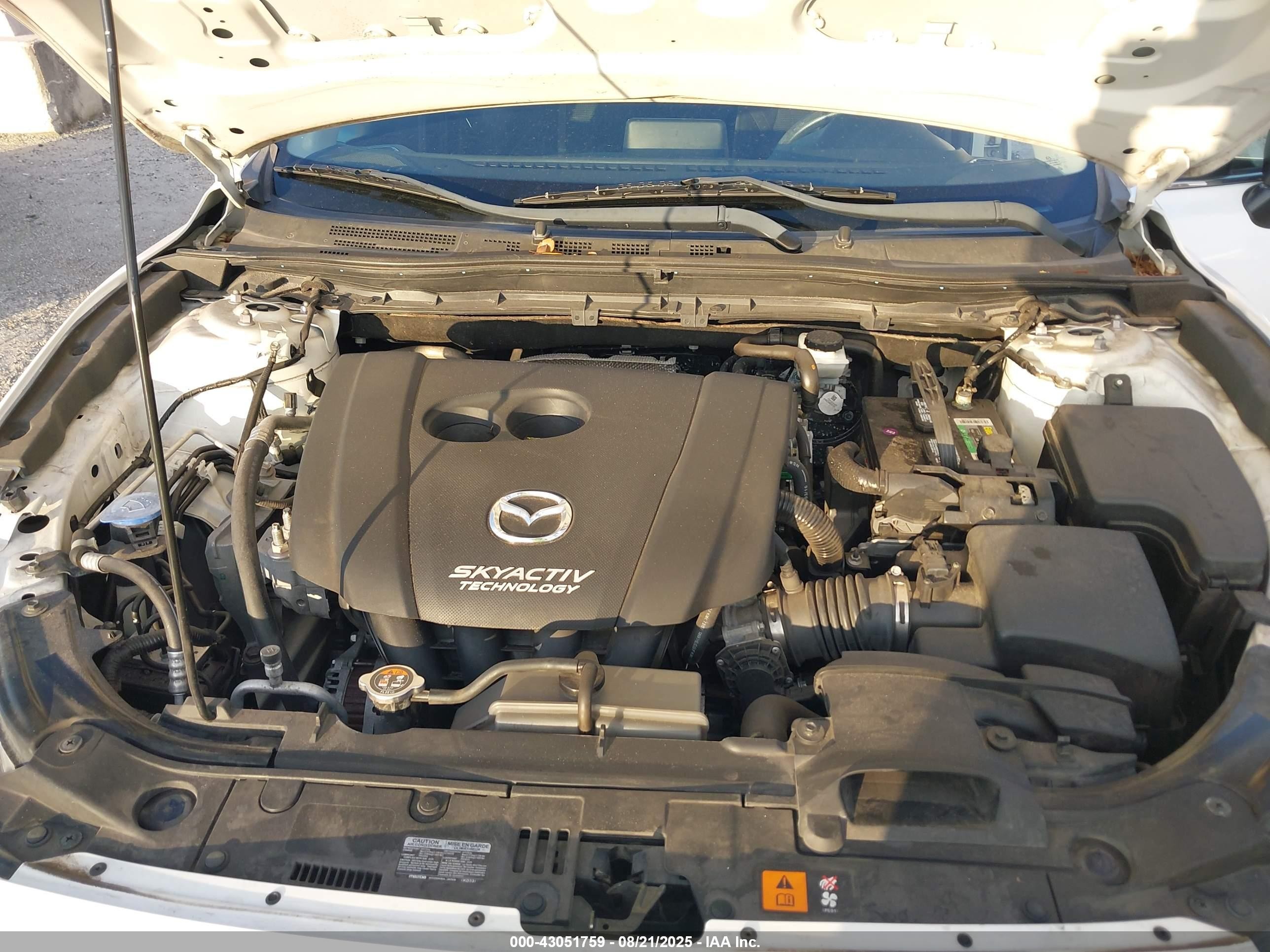 2018 Mazda Mazda3 Sport Белый vin: 3MZBN1U7XJM173768