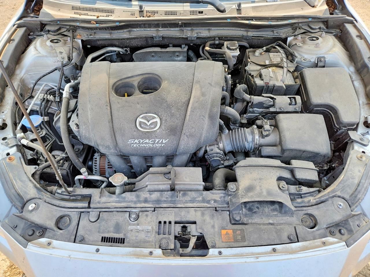 2018 Mazda 3 Touring Silver vin: 3MZBN1V36JM209810