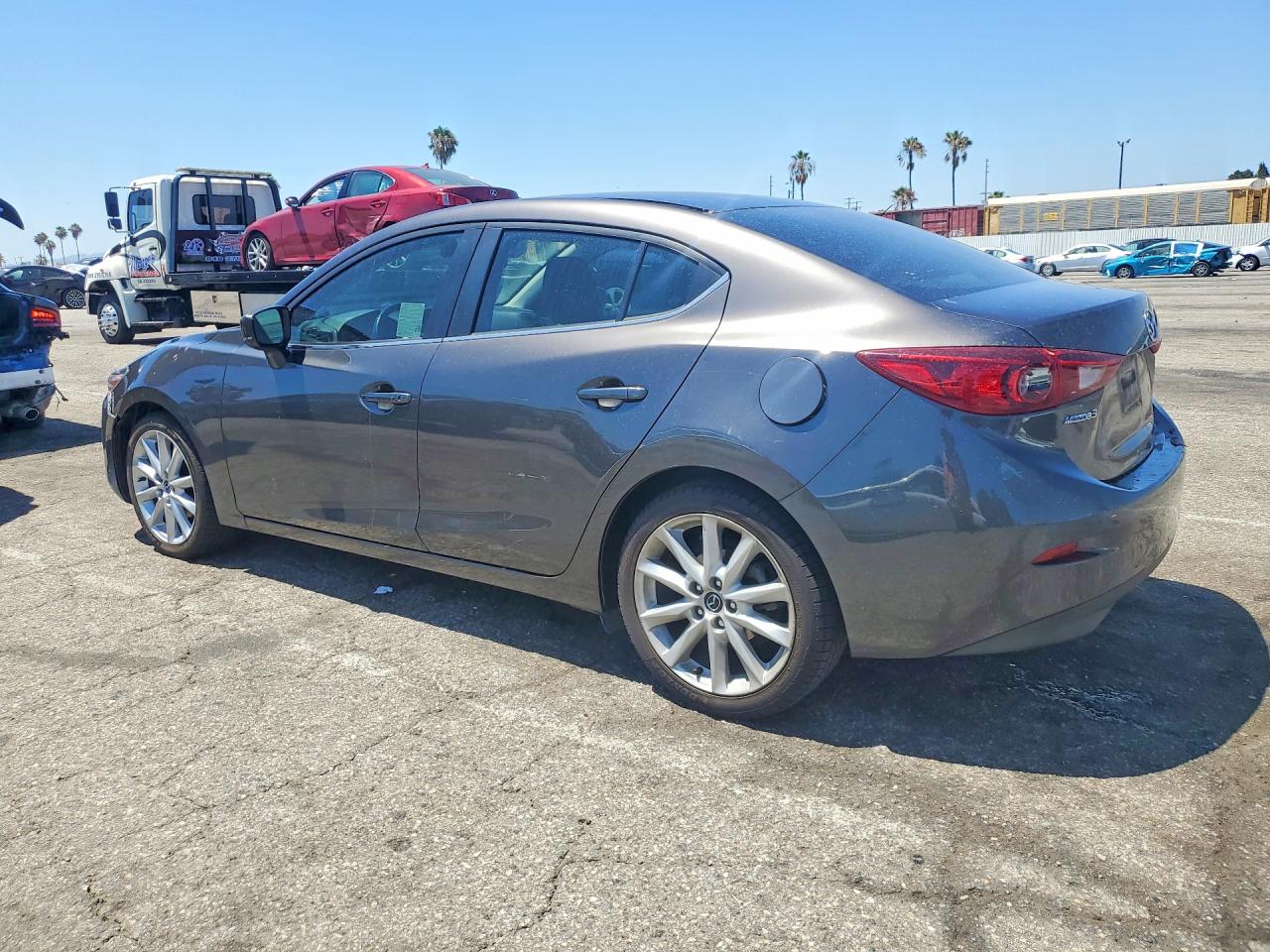 2017 Mazda 3 Touring Gray vin: 3MZBN1V71HM121938
