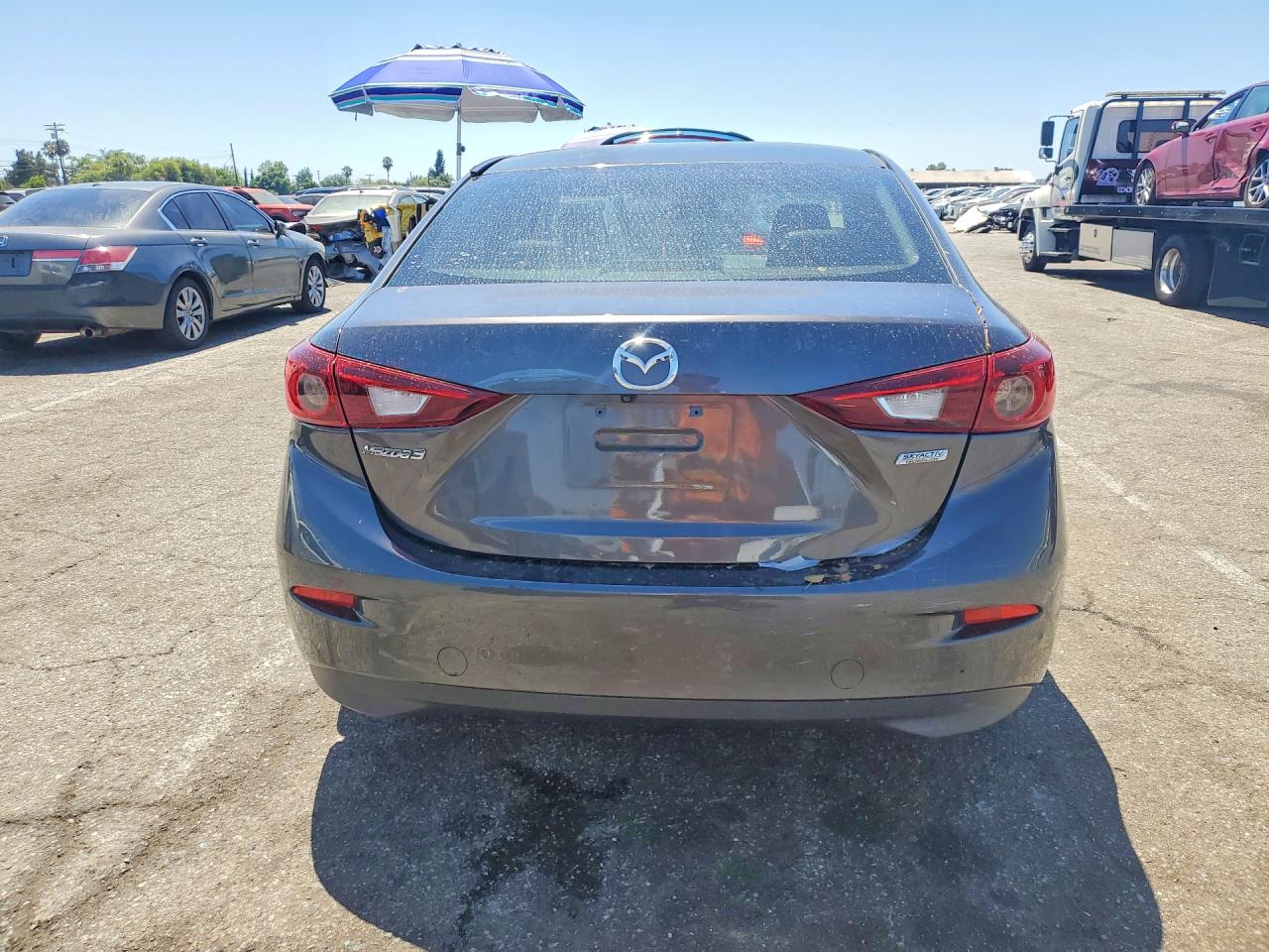 2017 Mazda 3 Touring Gray vin: 3MZBN1V71HM121938