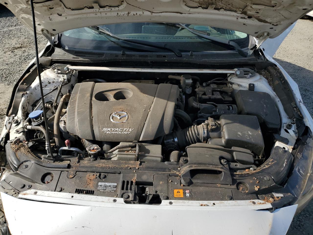 2018 Mazda 3 Grand Touring Белый vin: 3MZBN1W30JM161834