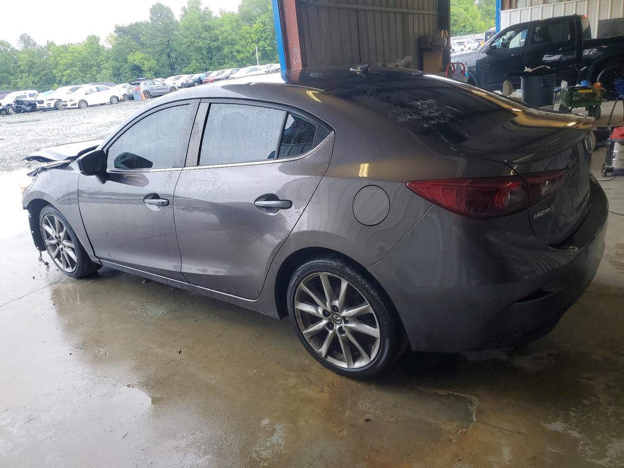 2018 Mazda 3 Grand Touring Gray vin: 3MZBN1W36JM235144