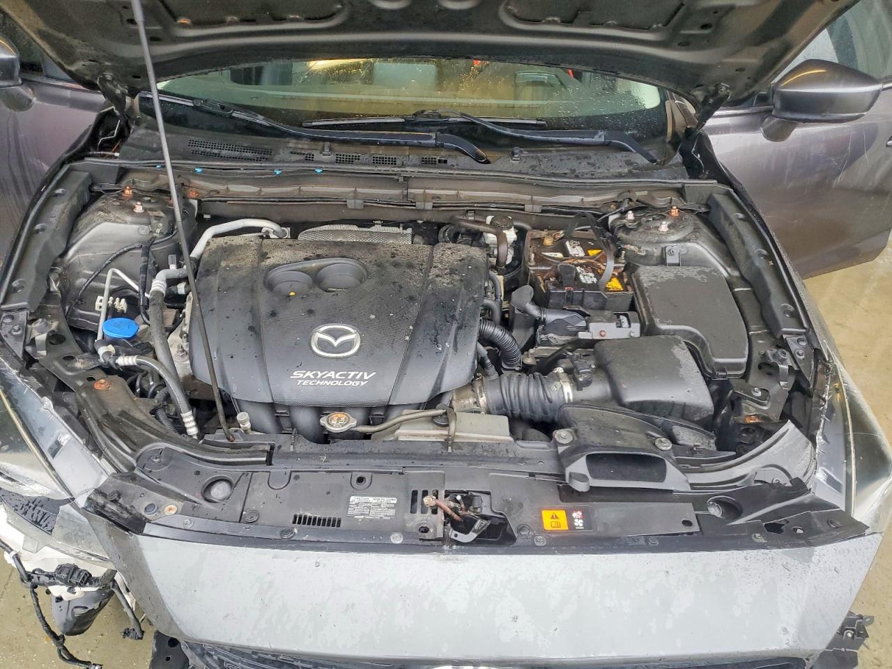2018 Mazda 3 Grand Touring Gray vin: 3MZBN1W36JM235144