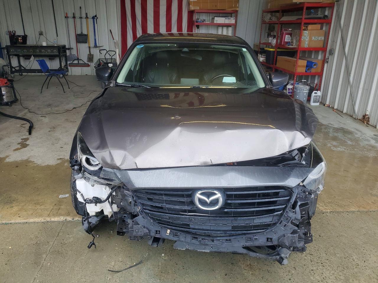2018 Mazda 3 Grand Touring Gray vin: 3MZBN1W36JM235144