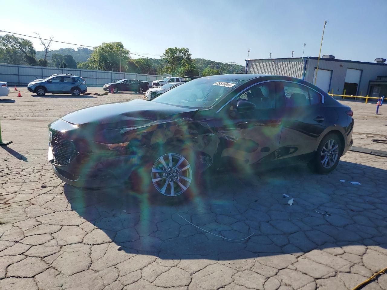 2022 Mazda 3 Black vin: 3MZBPAA77NM307463