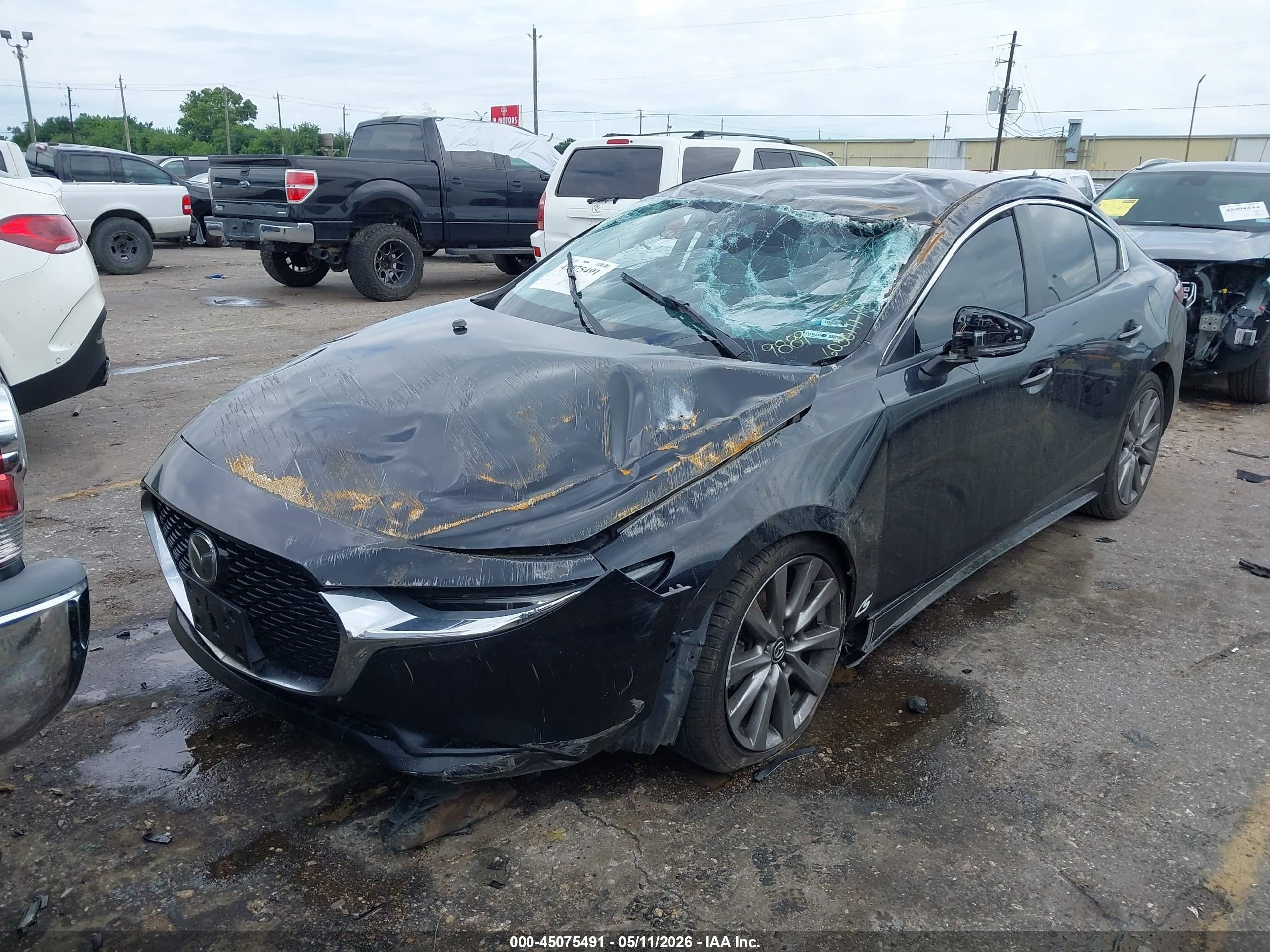 2019 Mazda Mazda3 Select Package Черный vin: 3MZBPAAL3KM109889