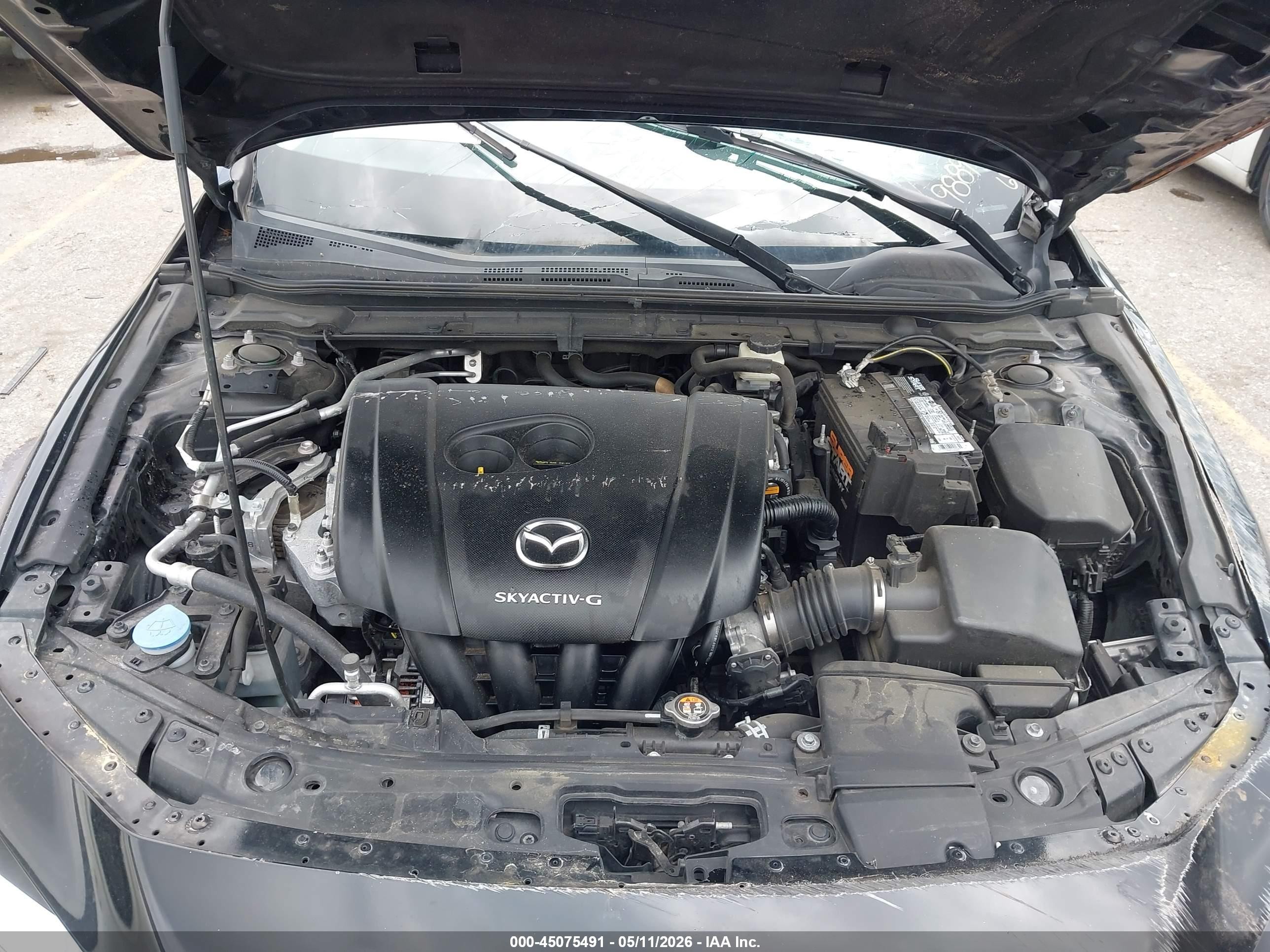 2019 Mazda Mazda3 Select Package Черный vin: 3MZBPAAL3KM109889