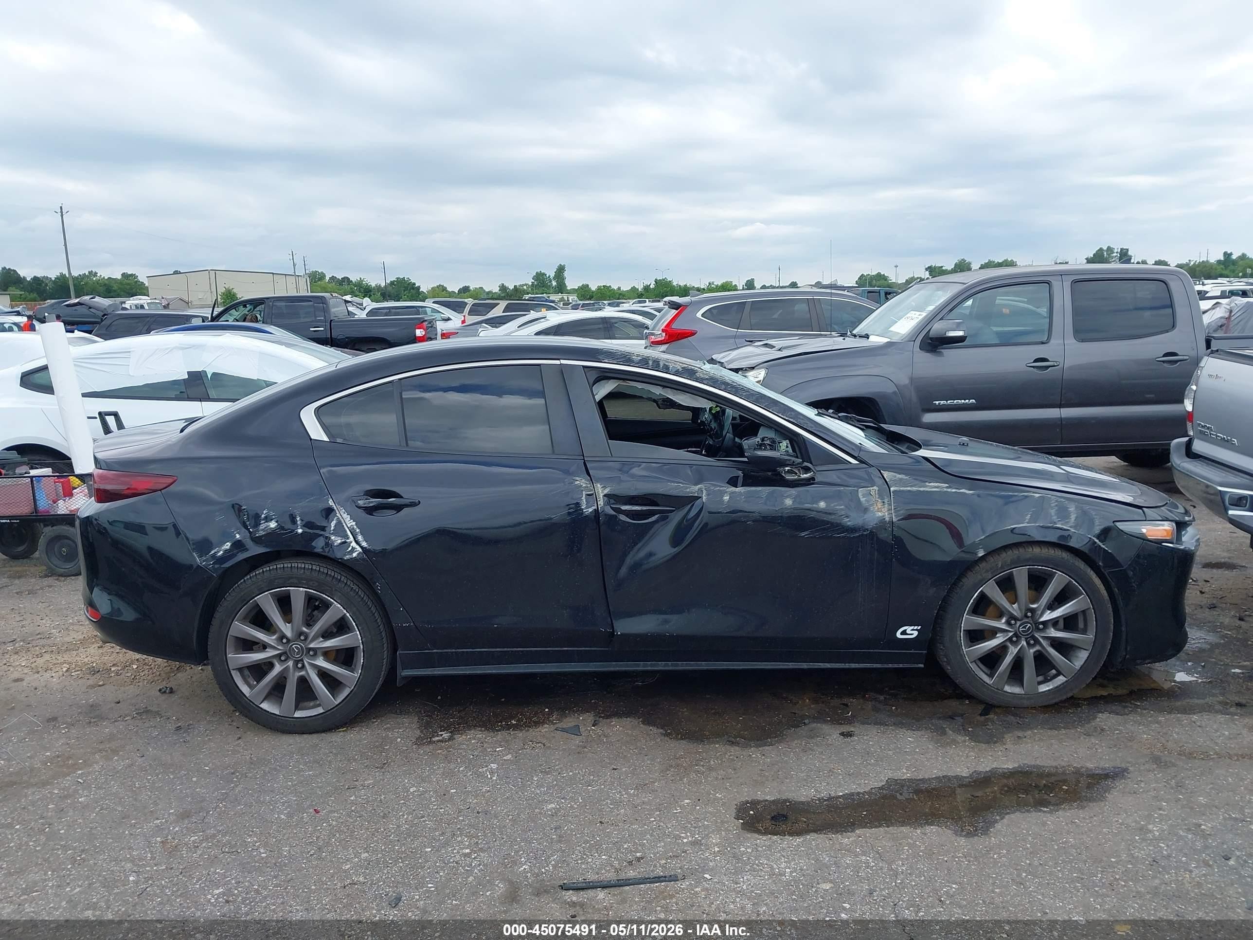 2019 Mazda Mazda3 Select Package Черный vin: 3MZBPAAL3KM109889