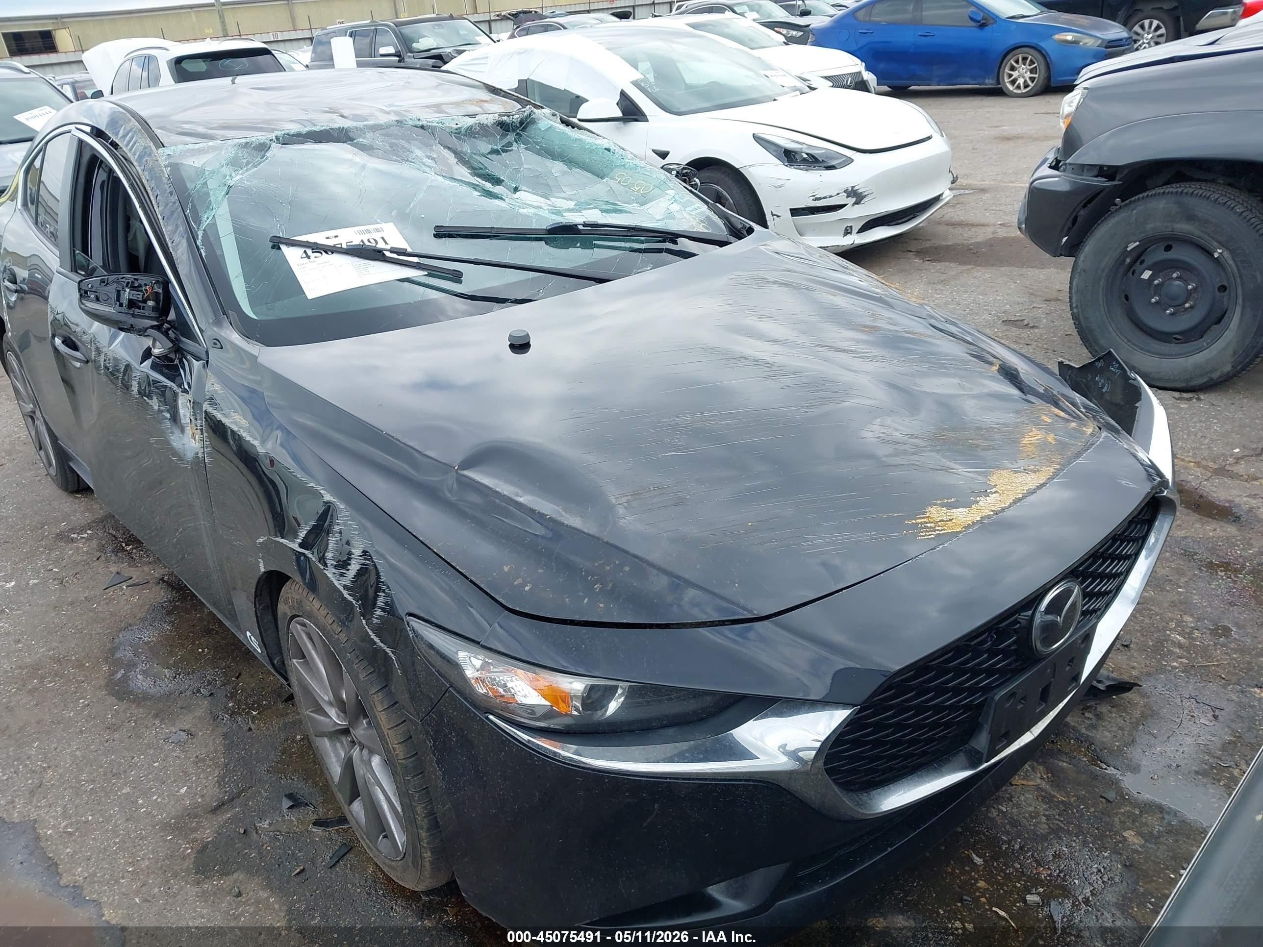 2019 Mazda Mazda3 Select Package Черный vin: 3MZBPAAL3KM109889