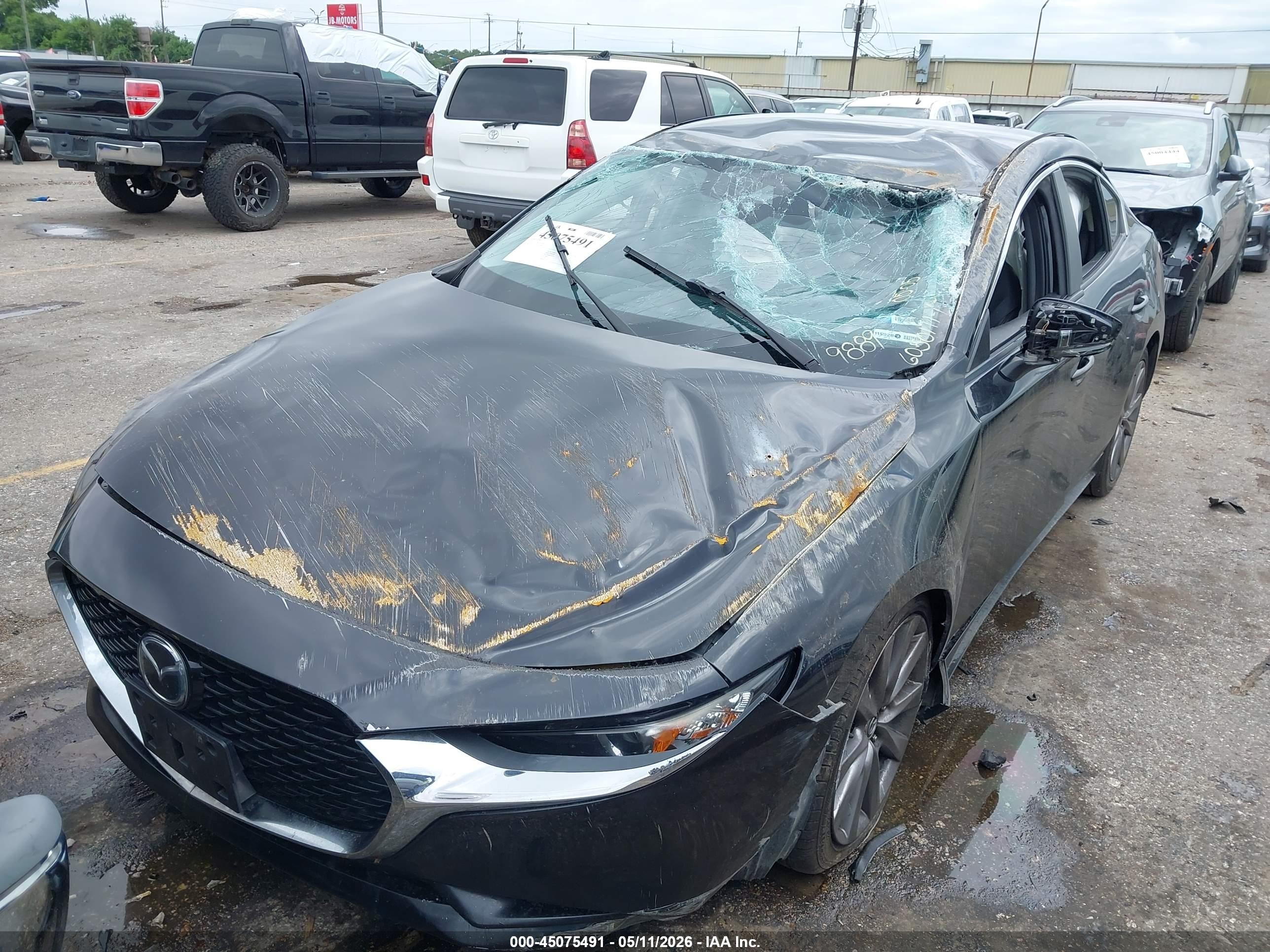 2019 Mazda Mazda3 Select Package Черный vin: 3MZBPAAL3KM109889