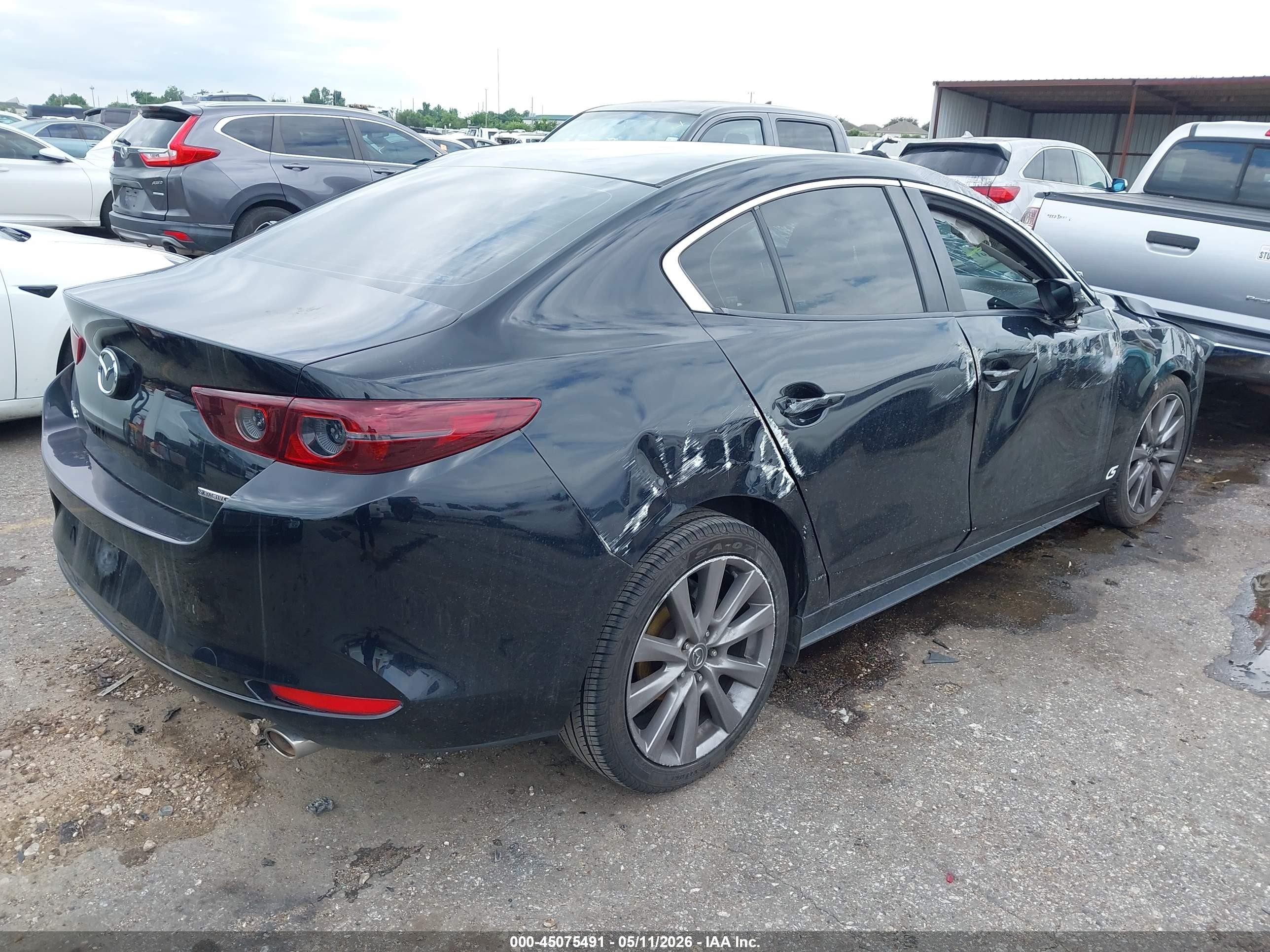 2019 Mazda Mazda3 Select Package Черный vin: 3MZBPAAL3KM109889