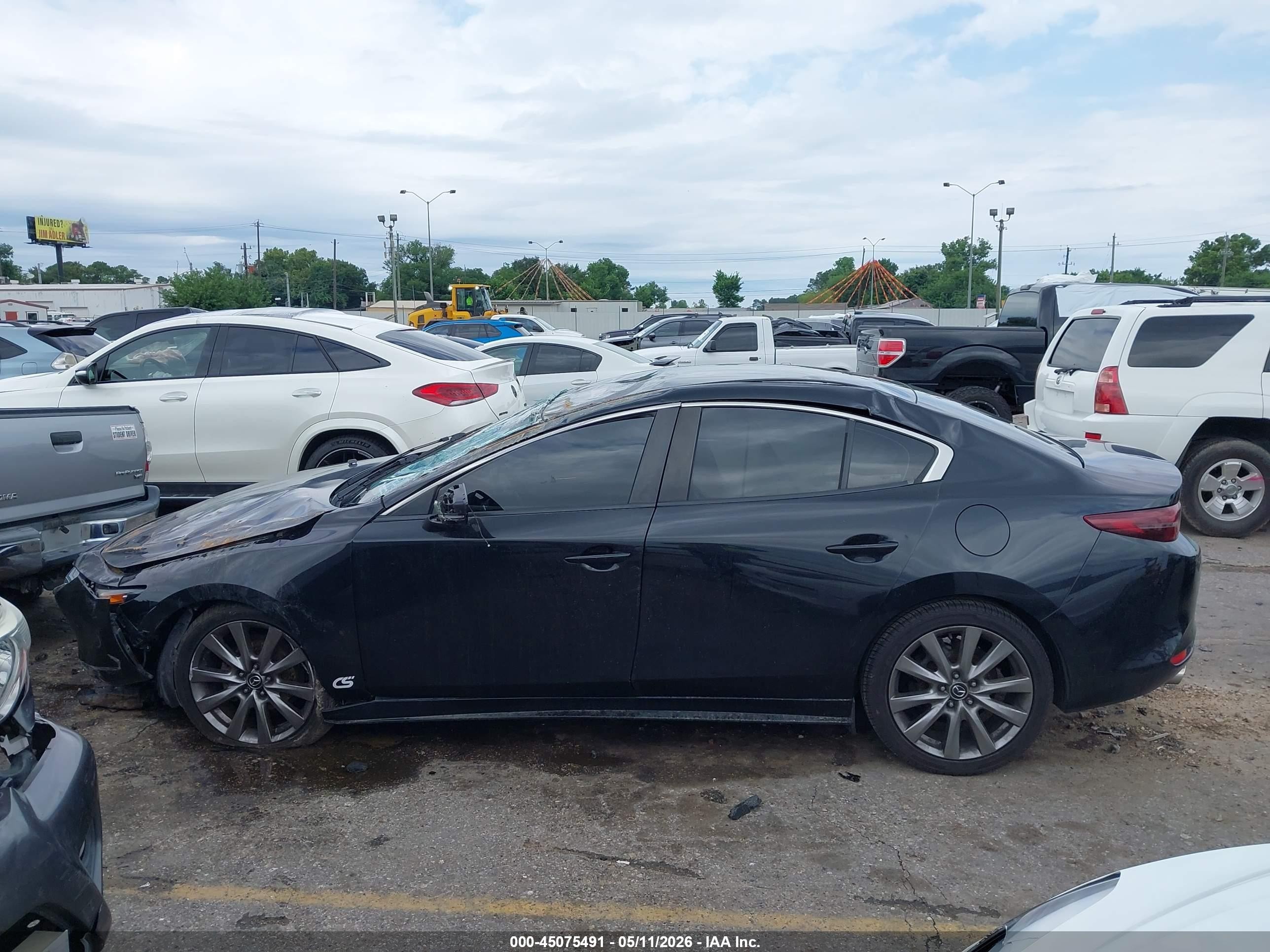 2019 Mazda Mazda3 Select Package Черный vin: 3MZBPAAL3KM109889