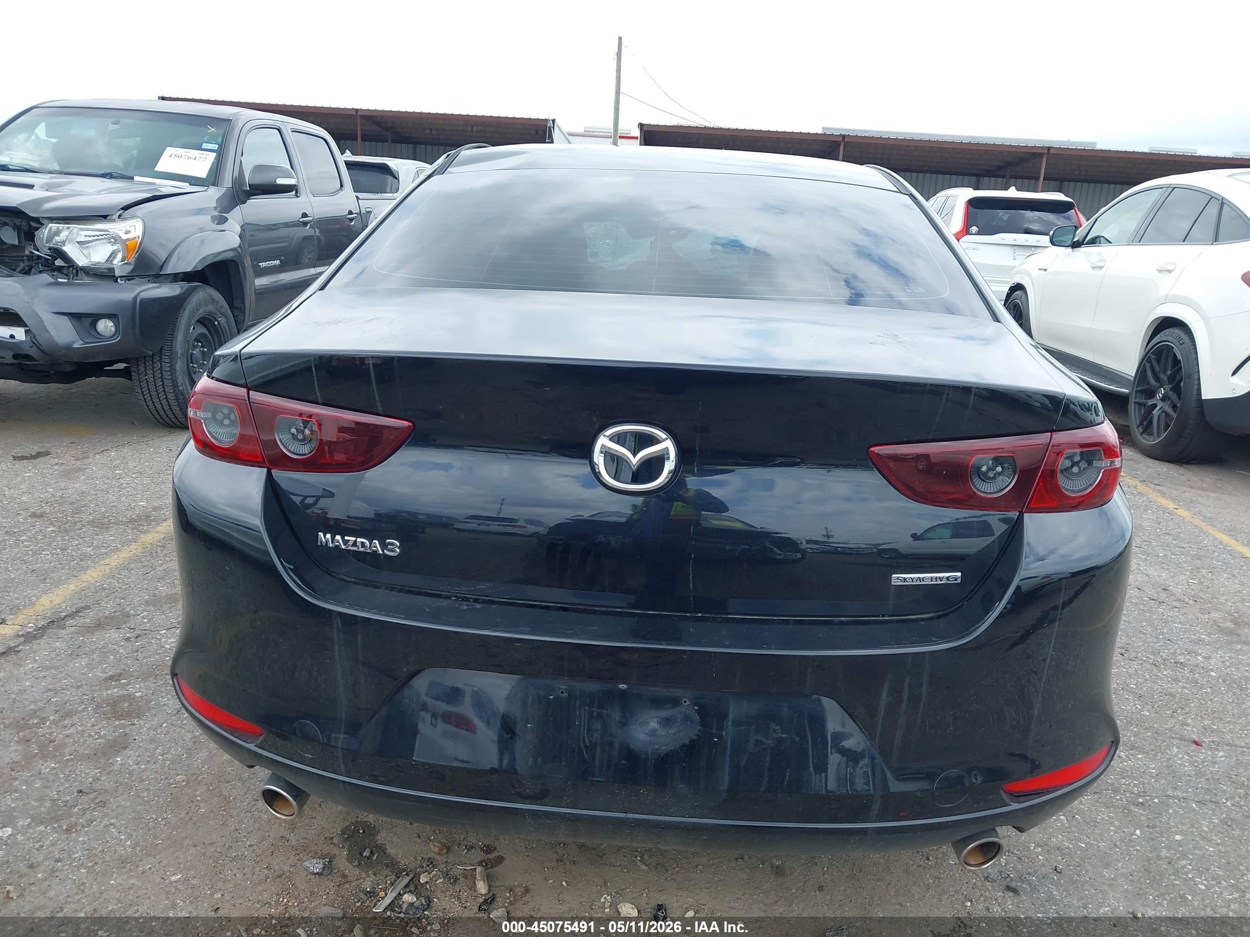 2019 Mazda Mazda3 Select Package Черный vin: 3MZBPAAL3KM109889