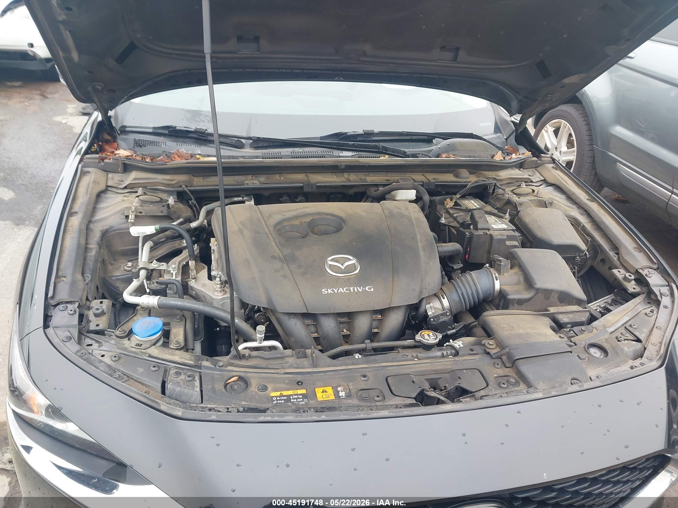2019 Mazda Mazda3 Select Package Черный vin: 3MZBPAAL7KM105277