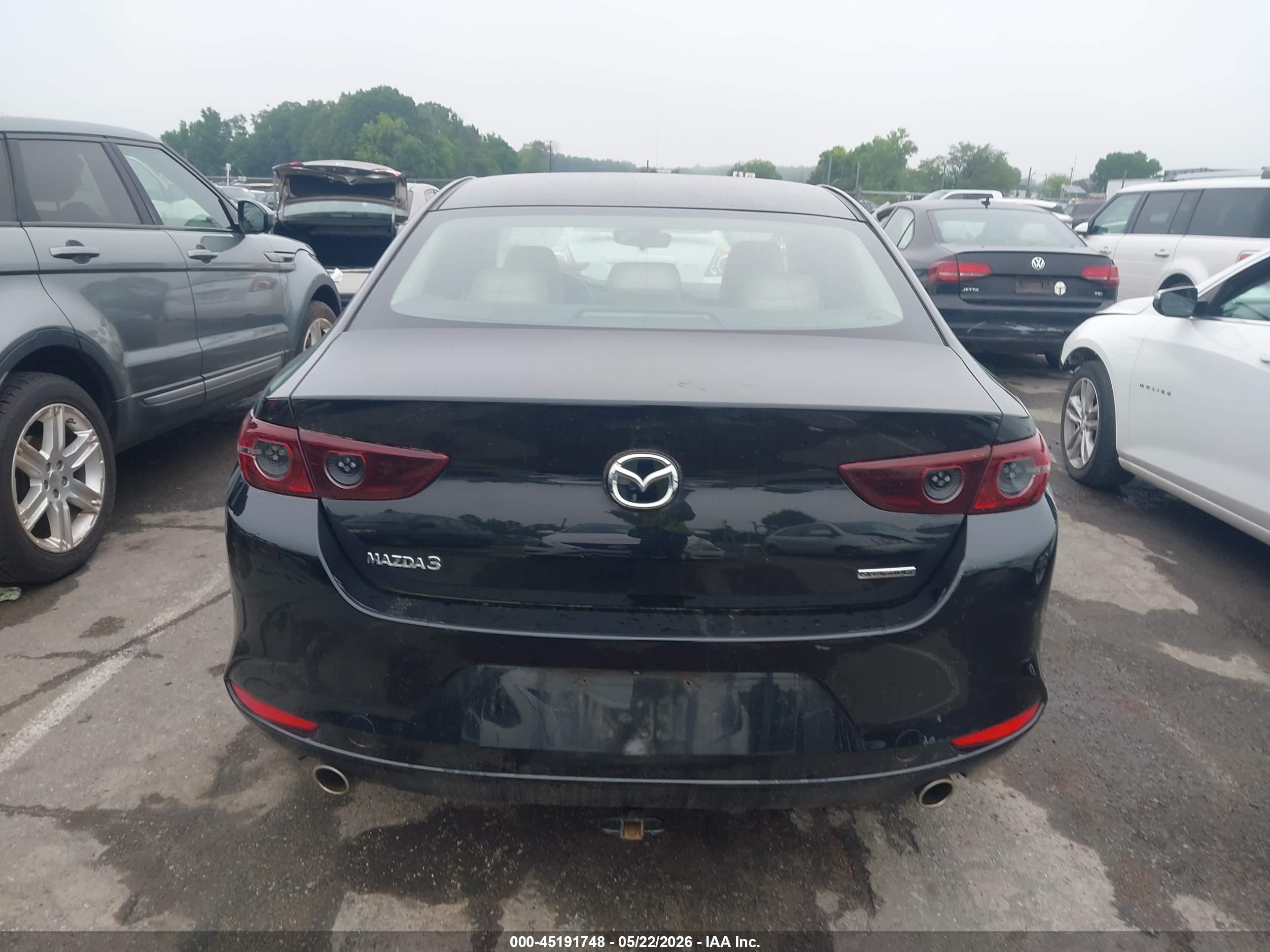 2019 Mazda Mazda3 Select Package Черный vin: 3MZBPAAL7KM105277