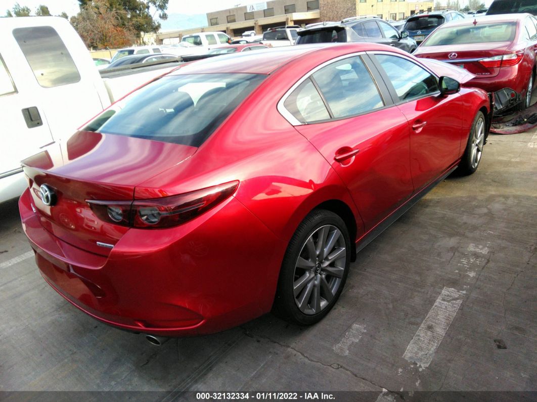 2019 Mazda Mazda3 Sedan W/select Pkg Красный vin: 3MZBPAALXKM110411