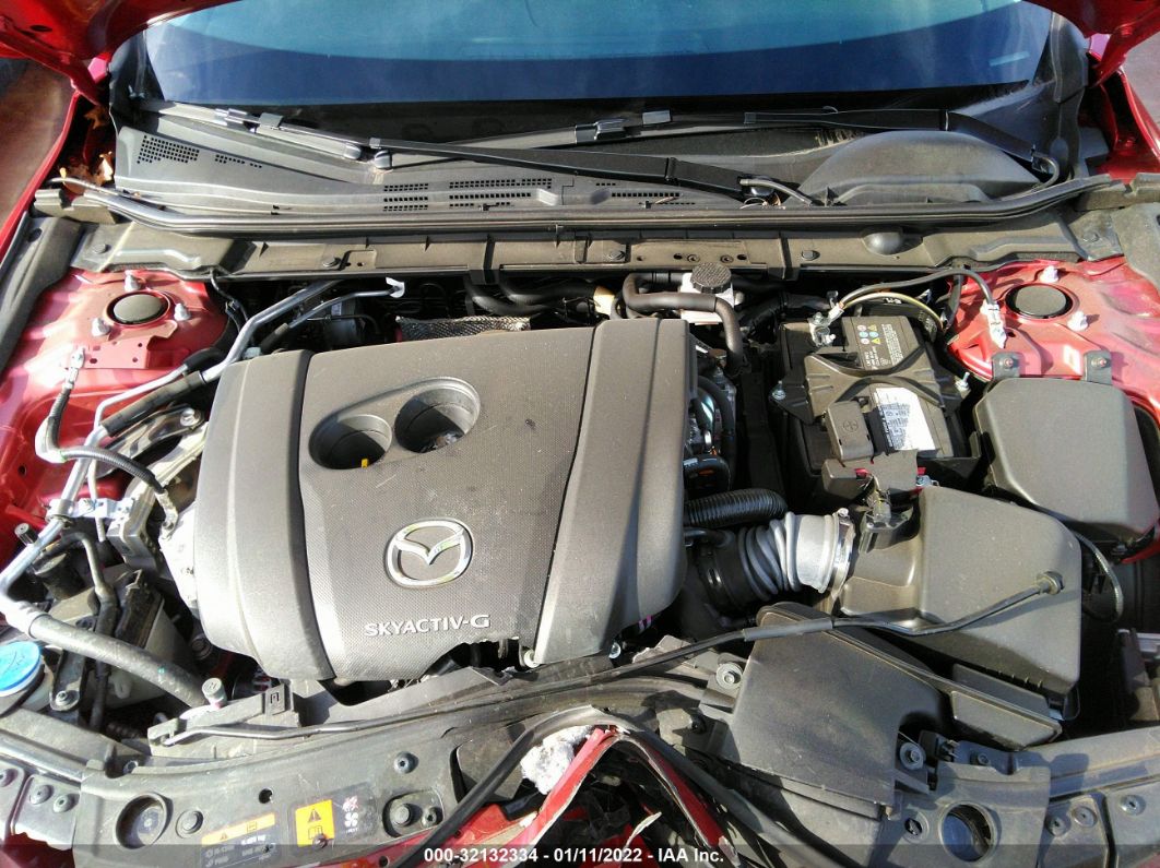 2019 Mazda Mazda3 Sedan W/select Pkg Красный vin: 3MZBPAALXKM110411