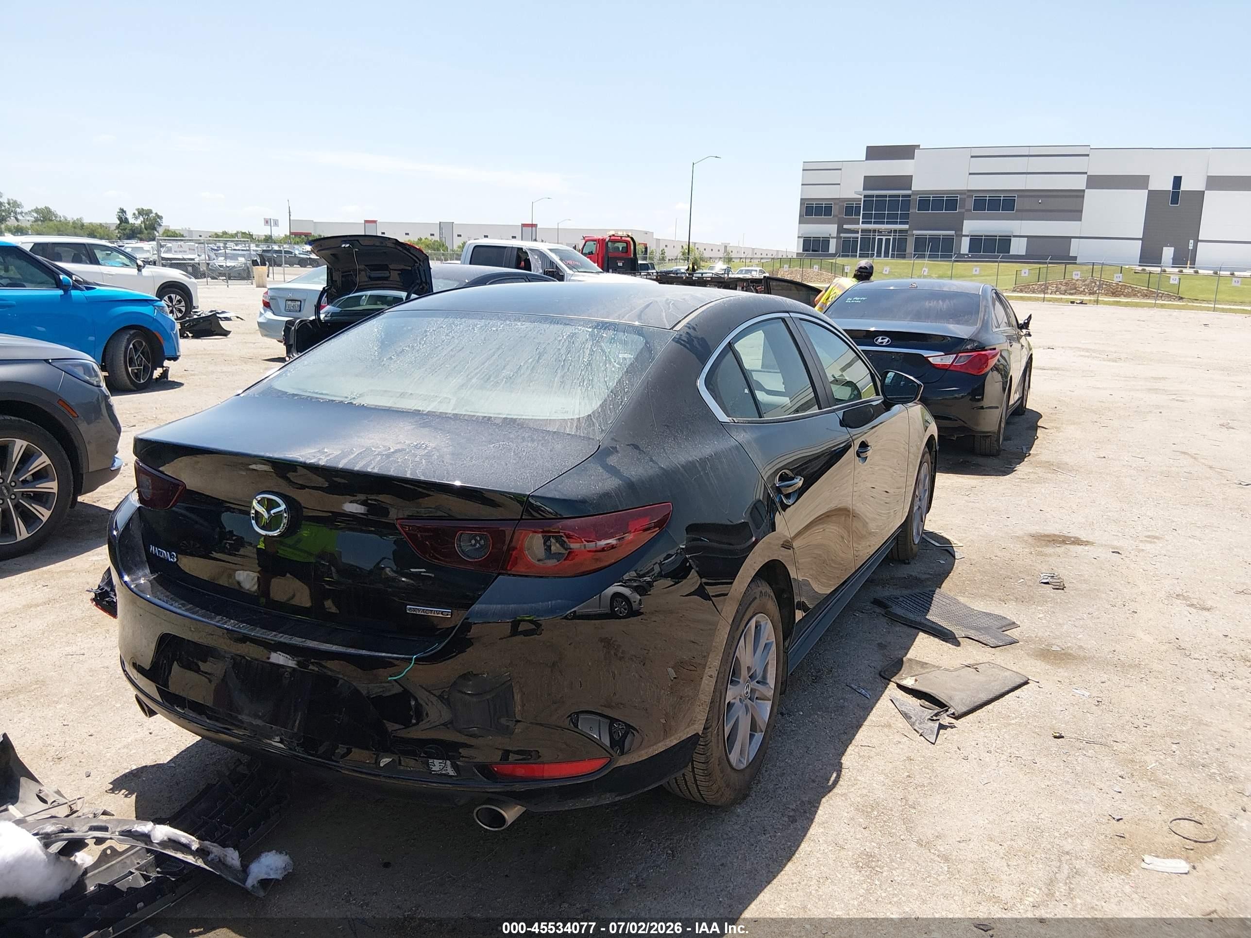 2021 Mazda Mazda3 2.5 S Black vin: 3MZBPAALXMM252292