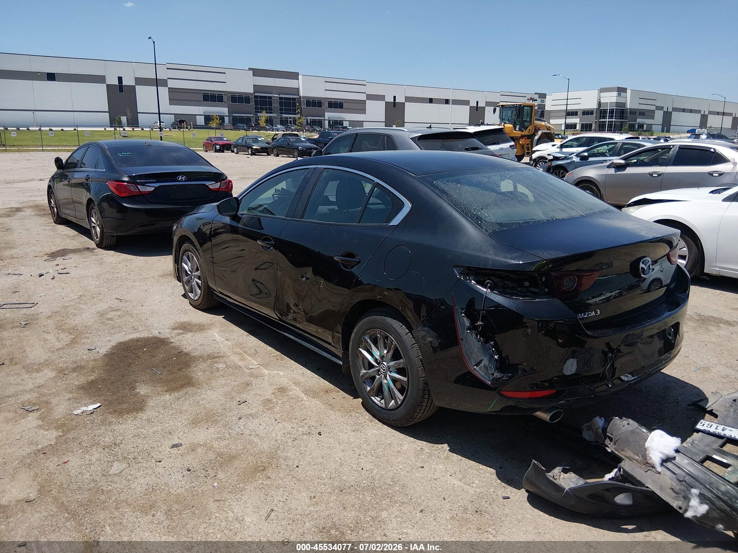 2021 Mazda Mazda3 2.5 S Black vin: 3MZBPAALXMM252292