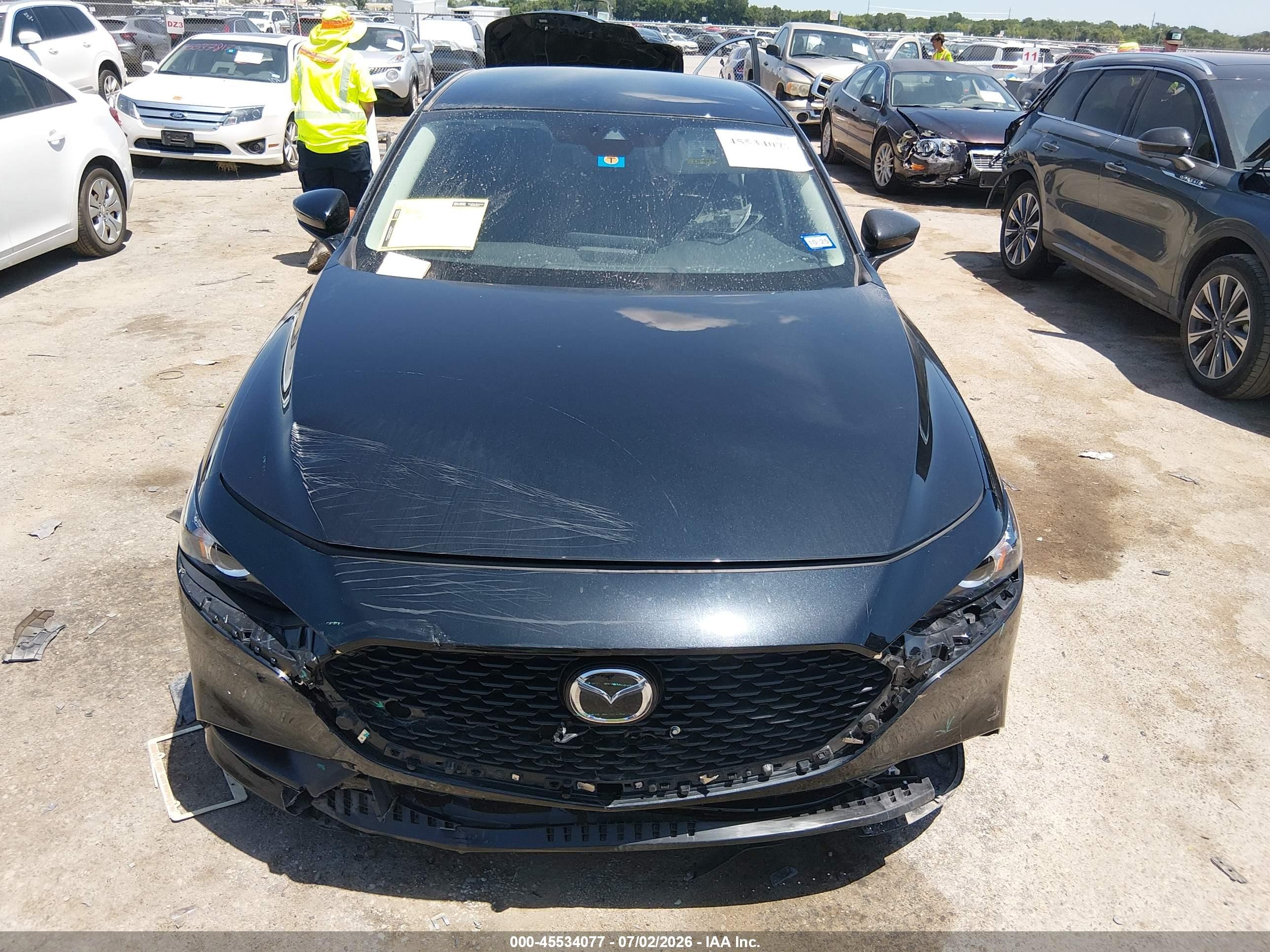 2021 Mazda Mazda3 2.5 S Black vin: 3MZBPAALXMM252292