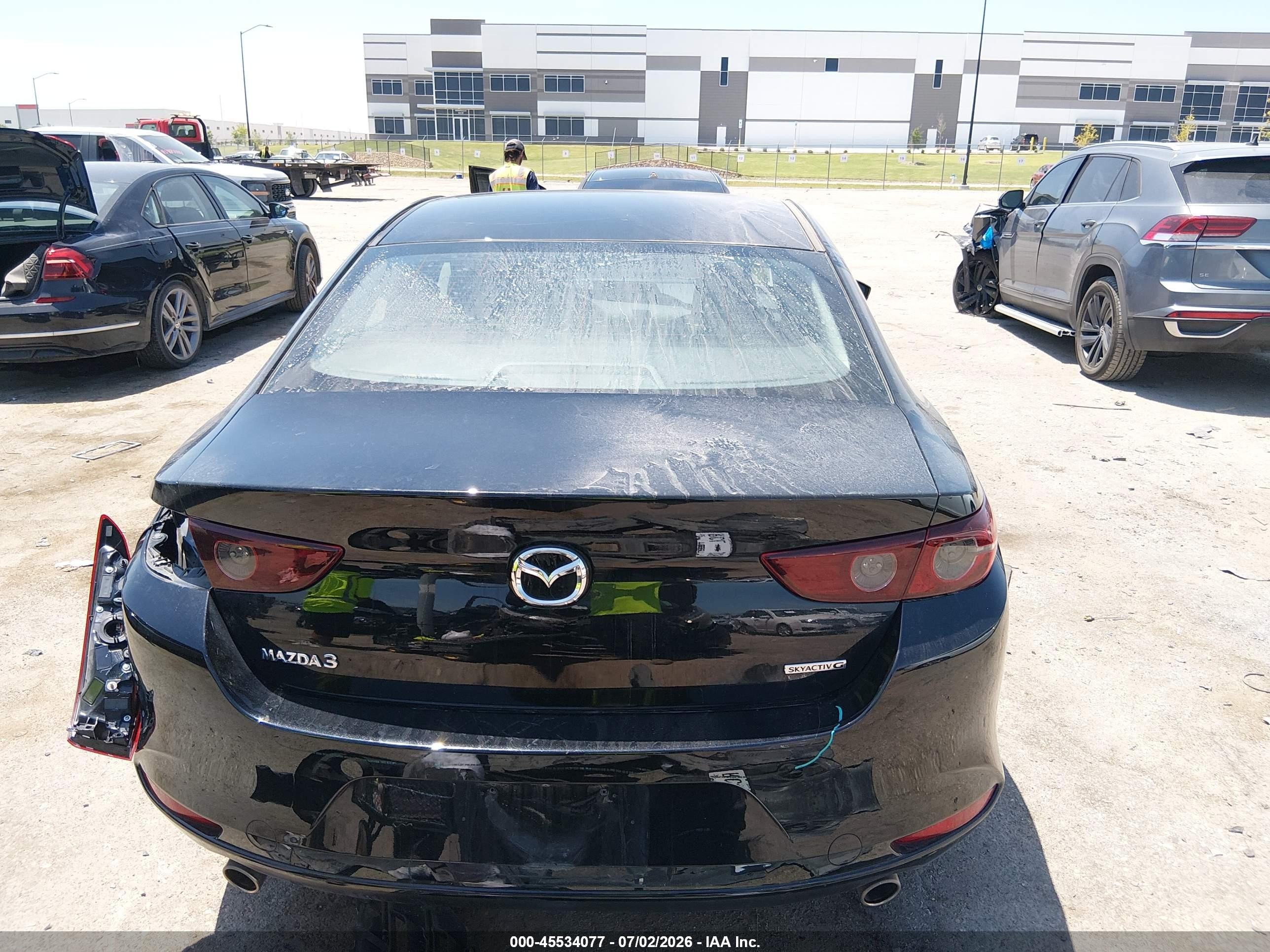 2021 Mazda Mazda3 2.5 S Black vin: 3MZBPAALXMM252292