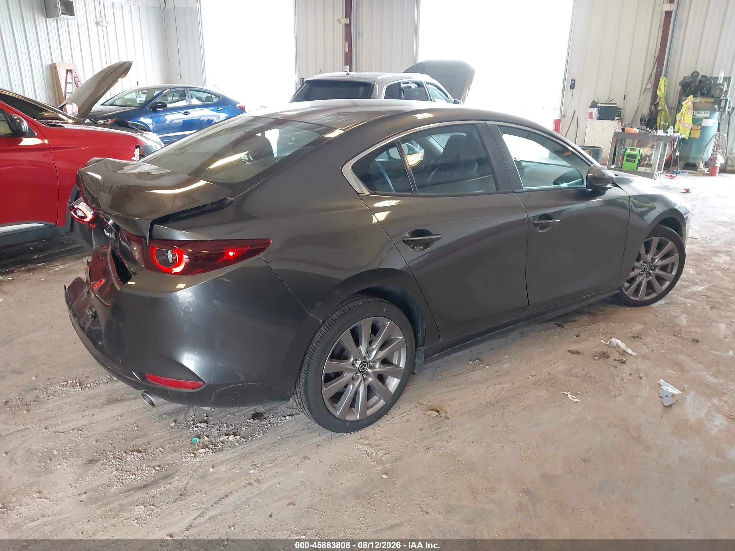 2023 Mazda Mazda3 2.5 S Select Gray vin: 3MZBPABM6PM378855